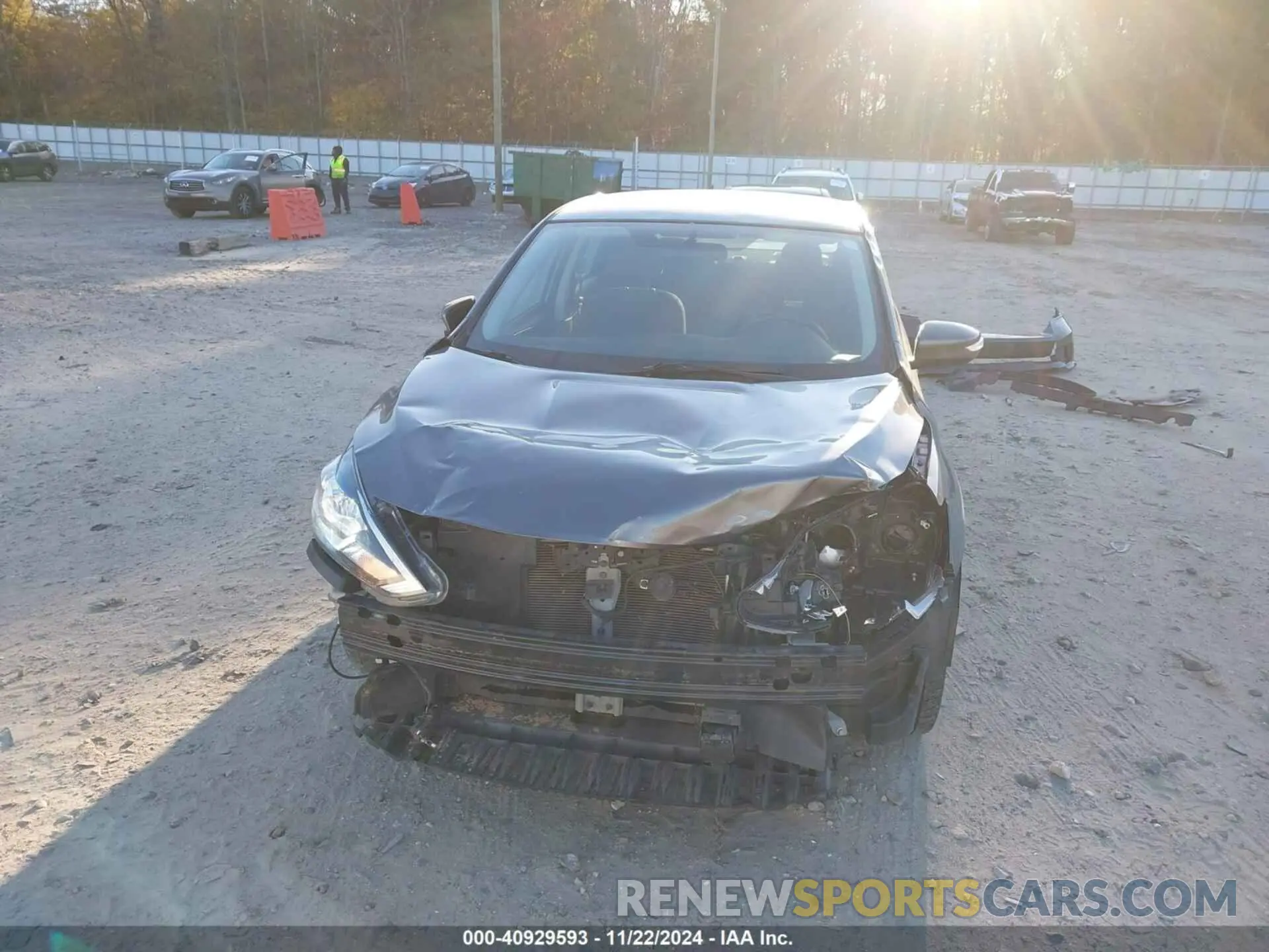 6 Photograph of a damaged car 3N1AB7APXKY265054 NISSAN SENTRA 2019