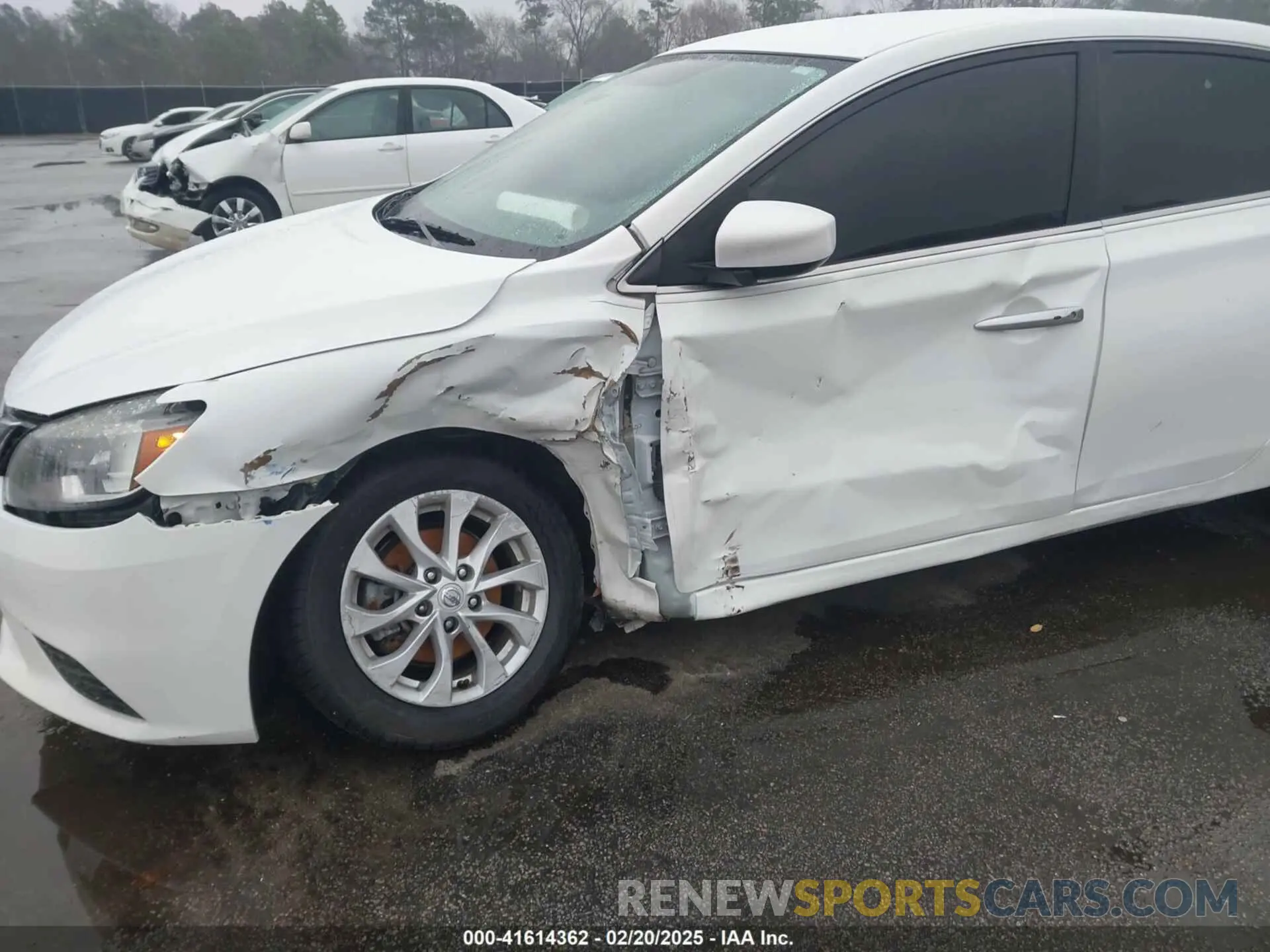 6 Photograph of a damaged car 3N1AB7APXKY265426 NISSAN SENTRA 2019