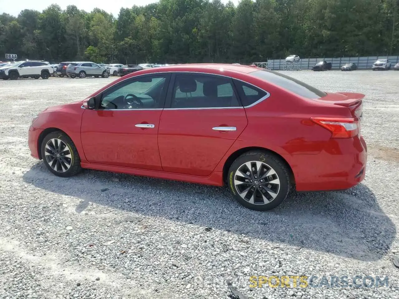 2 Photograph of a damaged car 3N1AB7APXKY268259 NISSAN SENTRA 2019