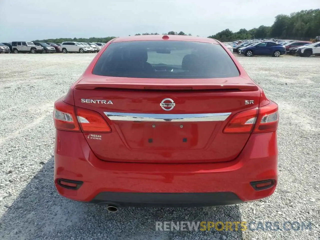 6 Photograph of a damaged car 3N1AB7APXKY268259 NISSAN SENTRA 2019