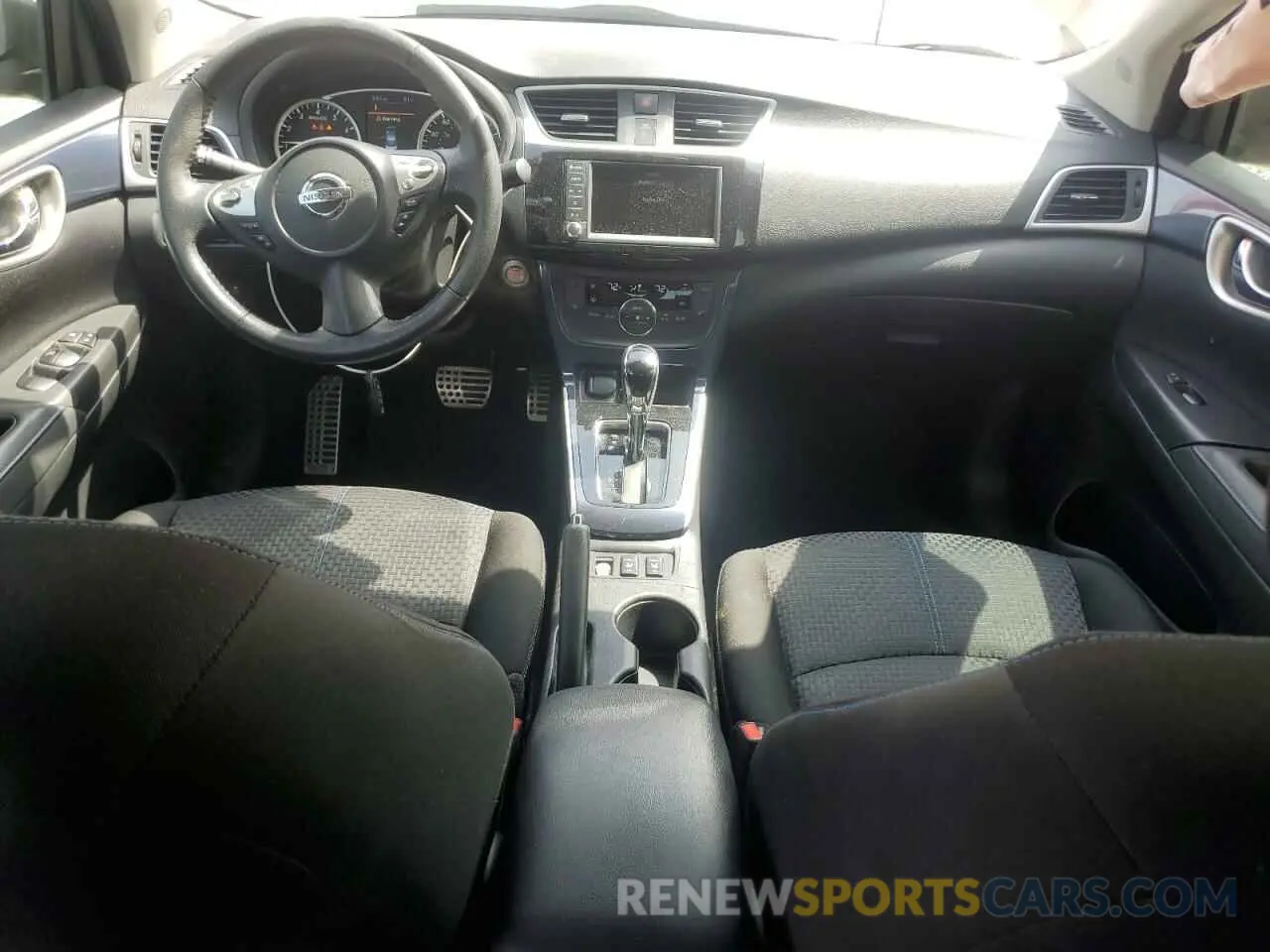 8 Photograph of a damaged car 3N1AB7APXKY268259 NISSAN SENTRA 2019