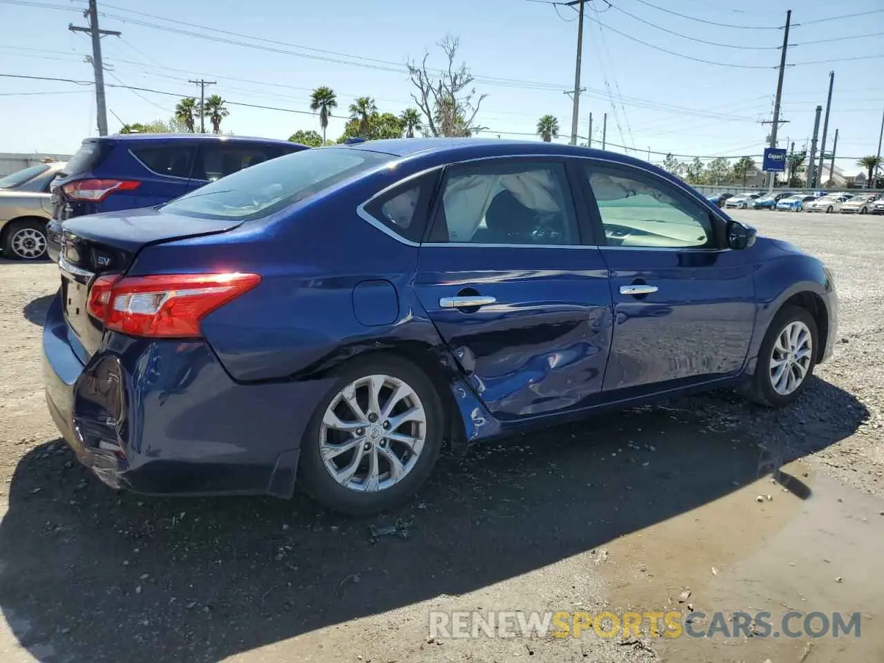 3 Photograph of a damaged car 3N1AB7APXKY275812 NISSAN SENTRA 2019