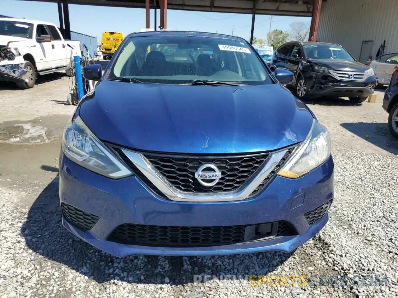 5 Photograph of a damaged car 3N1AB7APXKY275812 NISSAN SENTRA 2019