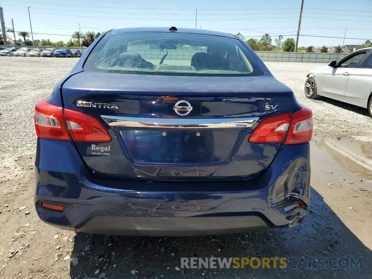 6 Photograph of a damaged car 3N1AB7APXKY275812 NISSAN SENTRA 2019