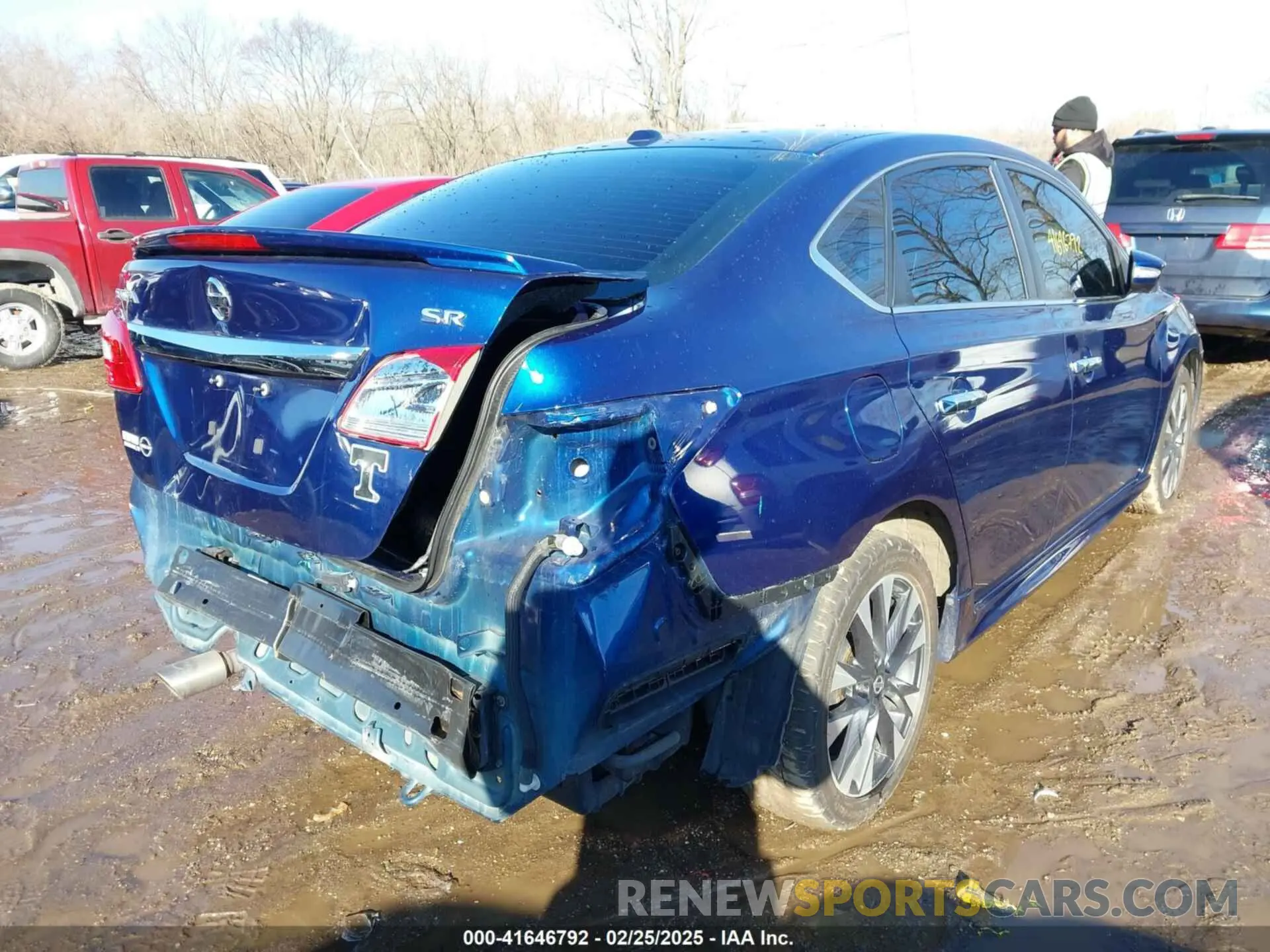 4 Photograph of a damaged car 3N1AB7APXKY276622 NISSAN SENTRA 2019