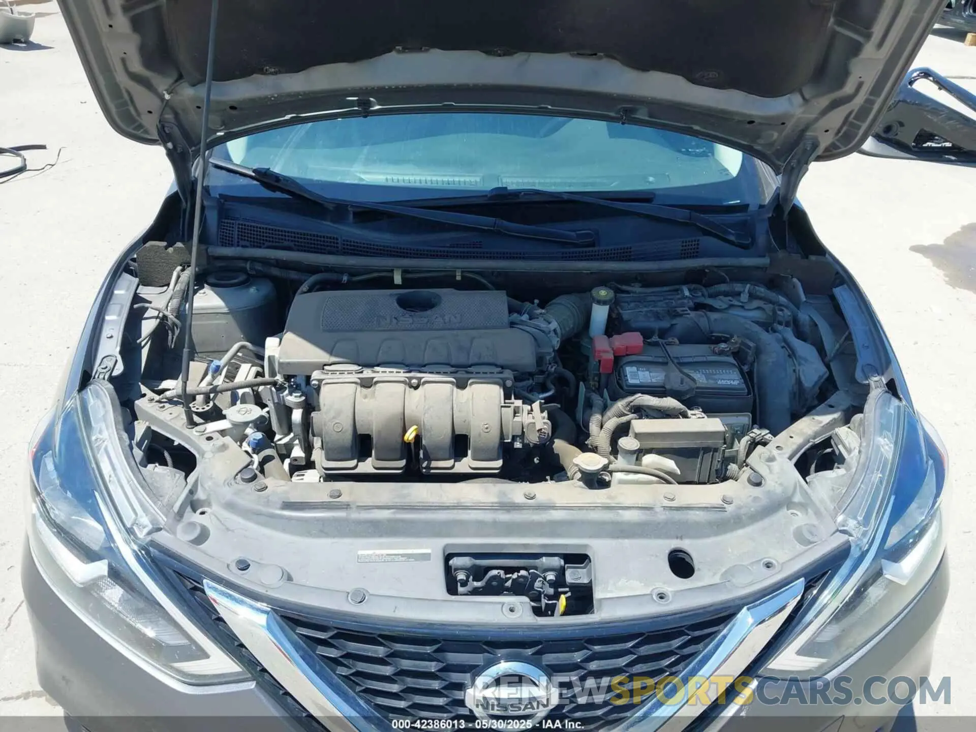 10 Photograph of a damaged car 3N1AB7APXKY277320 NISSAN SENTRA 2019