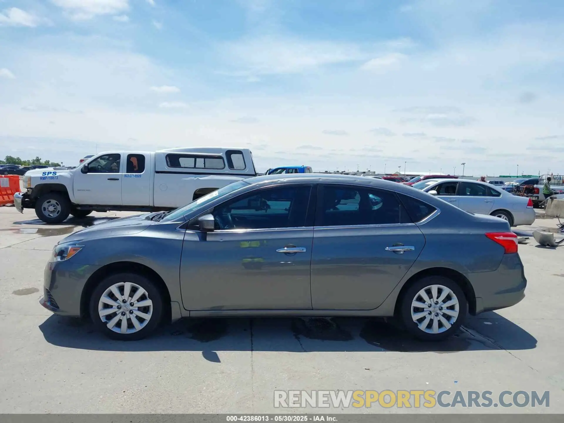 14 Photograph of a damaged car 3N1AB7APXKY277320 NISSAN SENTRA 2019