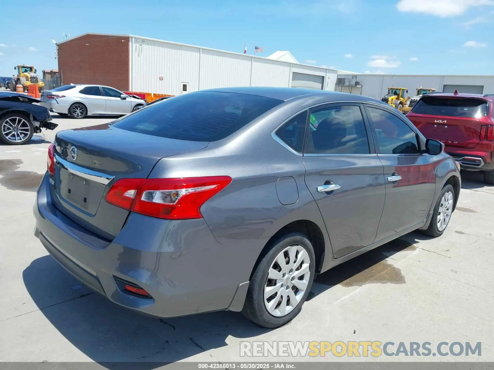 4 Photograph of a damaged car 3N1AB7APXKY277320 NISSAN SENTRA 2019
