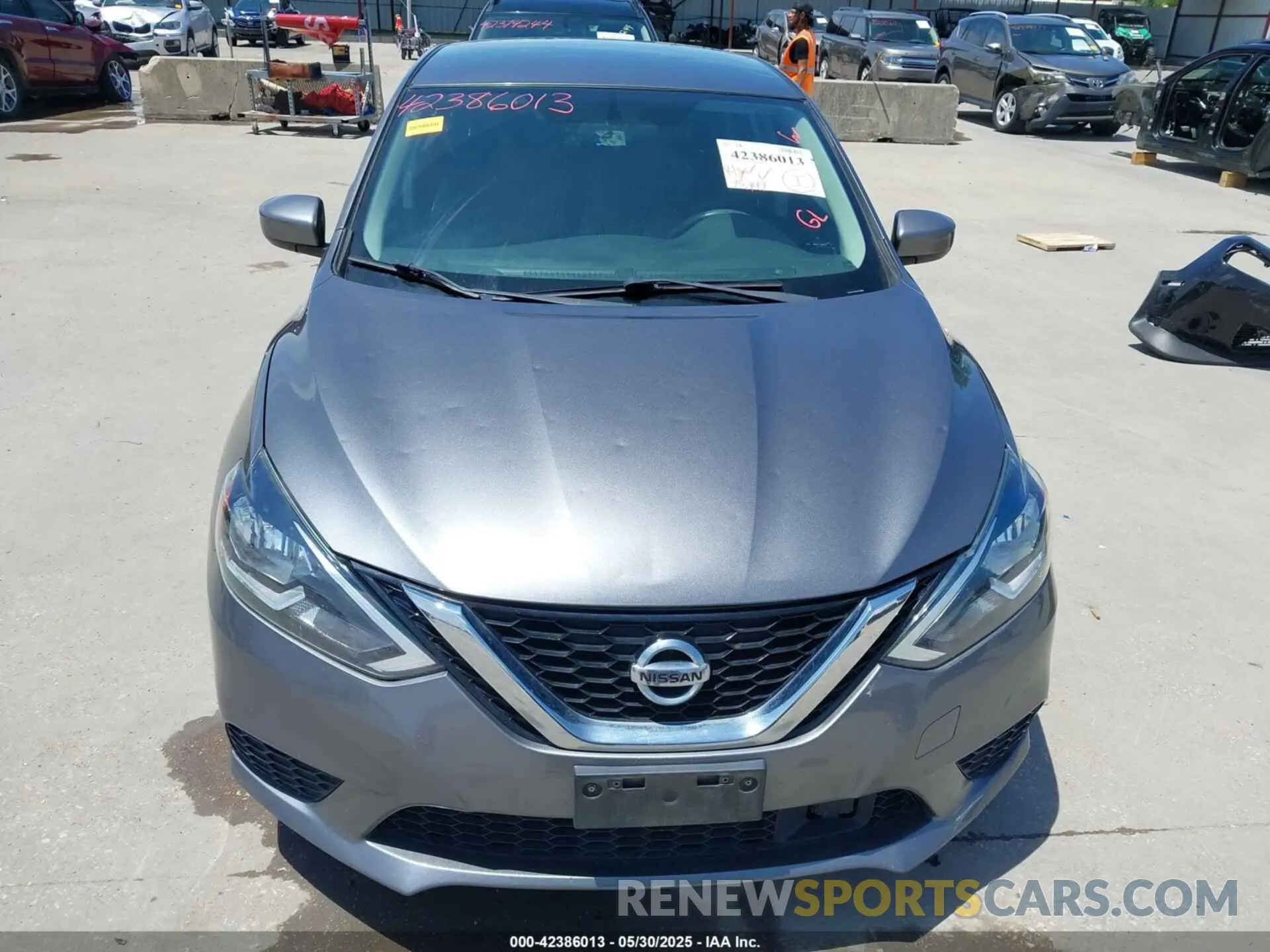 6 Photograph of a damaged car 3N1AB7APXKY277320 NISSAN SENTRA 2019