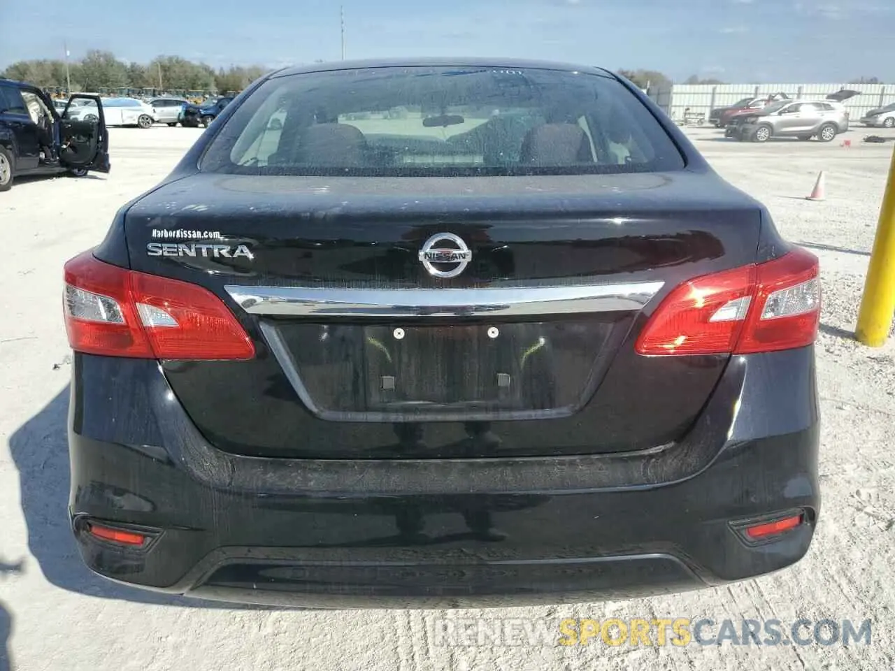 6 Photograph of a damaged car 3N1AB7APXKY281741 NISSAN SENTRA 2019