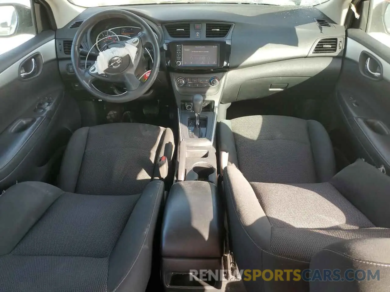 8 Photograph of a damaged car 3N1AB7APXKY281741 NISSAN SENTRA 2019