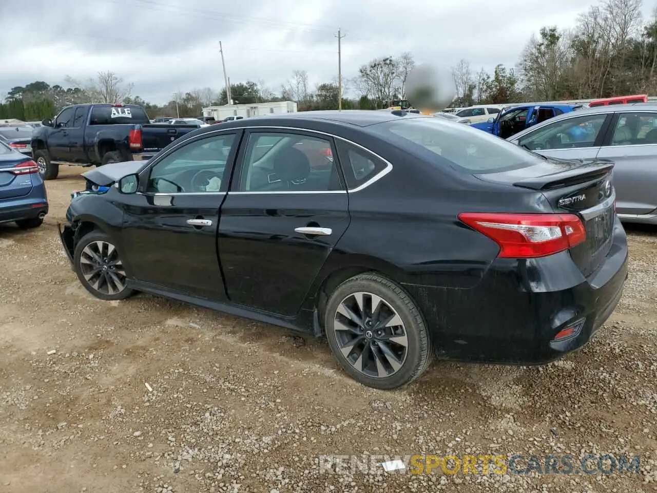 2 Photograph of a damaged car 3N1AB7APXKY286308 NISSAN SENTRA 2019