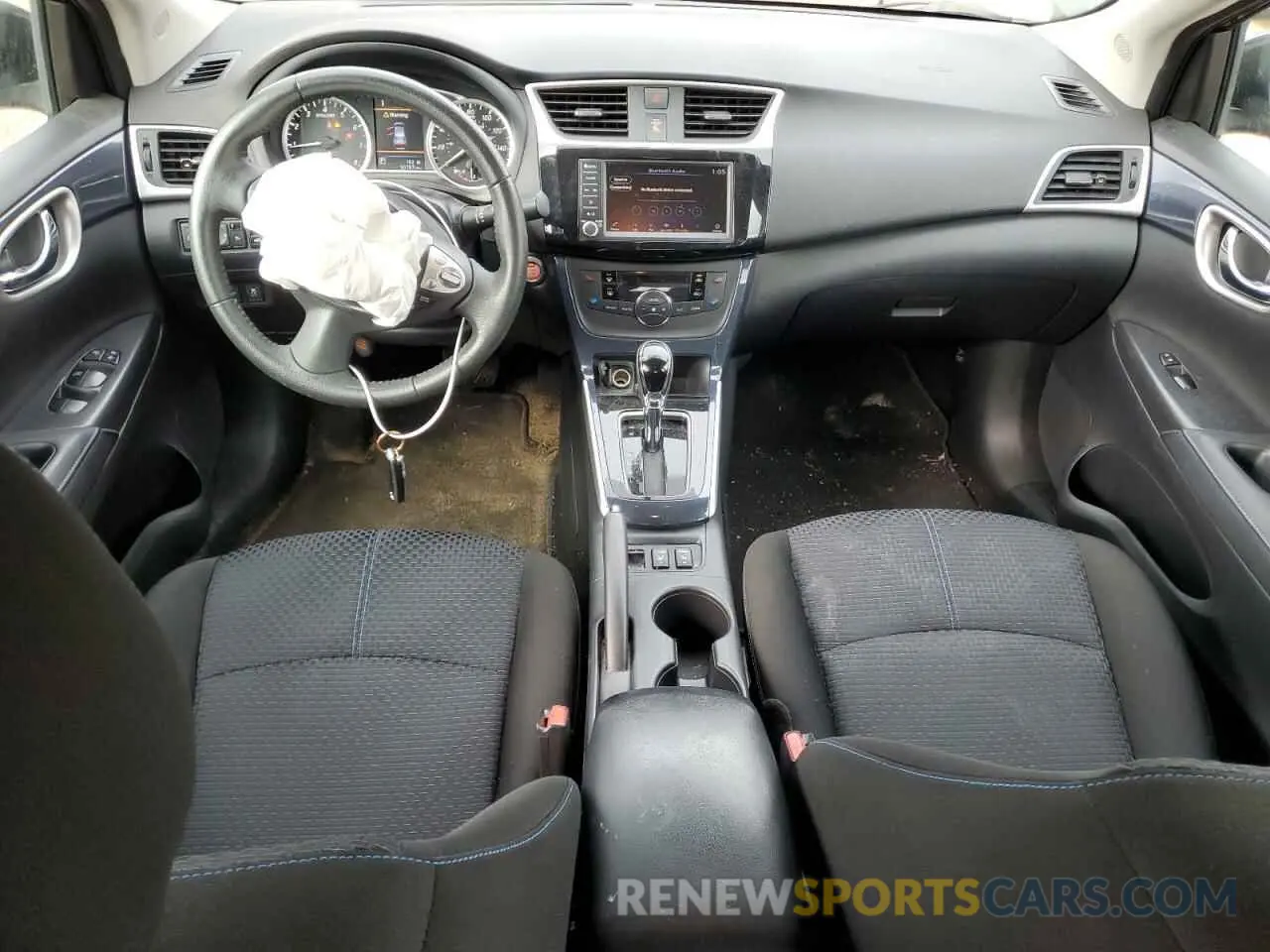 8 Photograph of a damaged car 3N1AB7APXKY286308 NISSAN SENTRA 2019