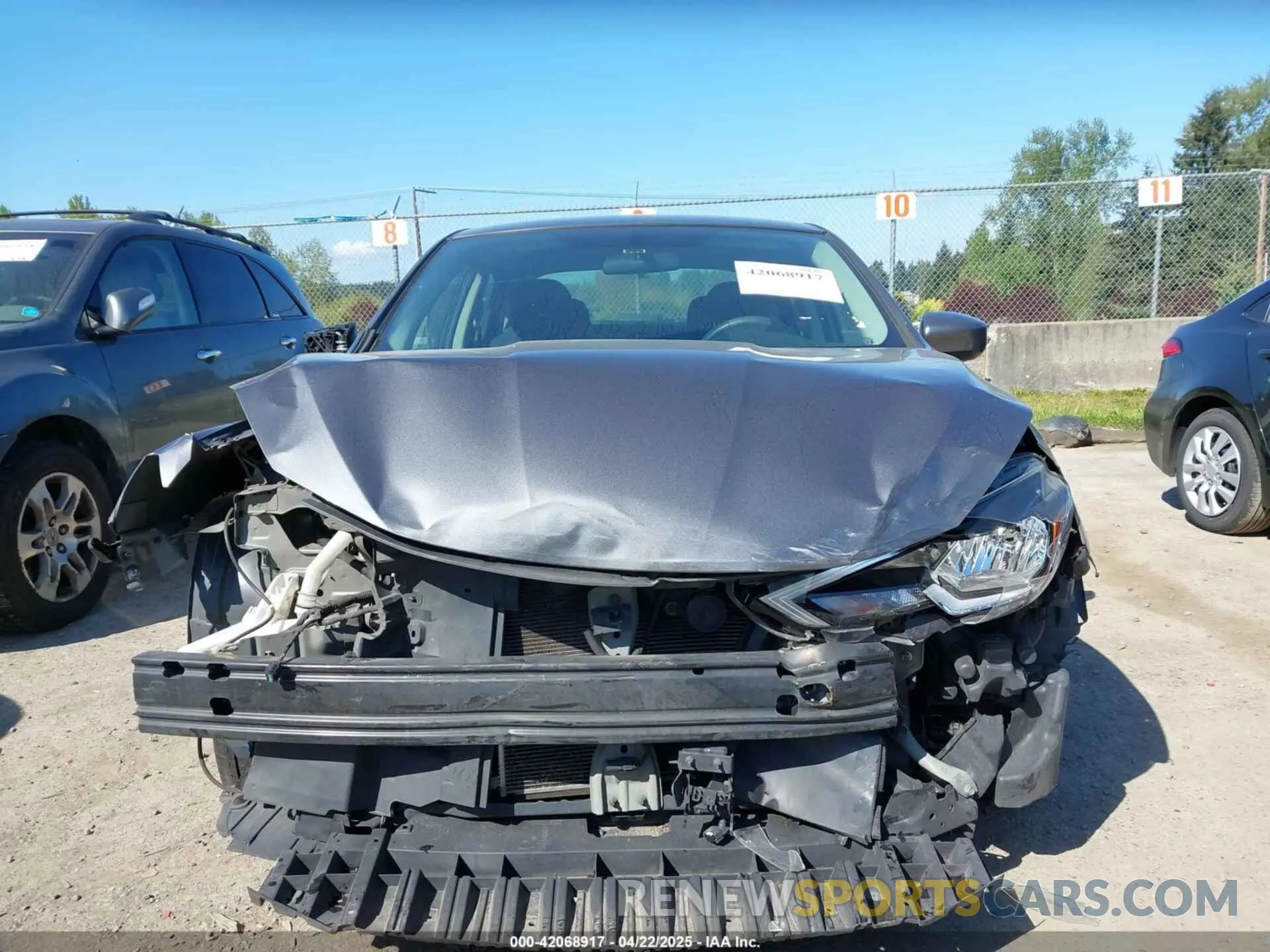 13 Photograph of a damaged car 3N1AB7APXKY287653 NISSAN SENTRA 2019