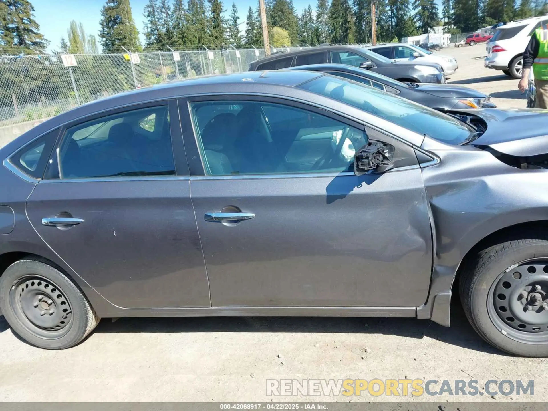 14 Photograph of a damaged car 3N1AB7APXKY287653 NISSAN SENTRA 2019