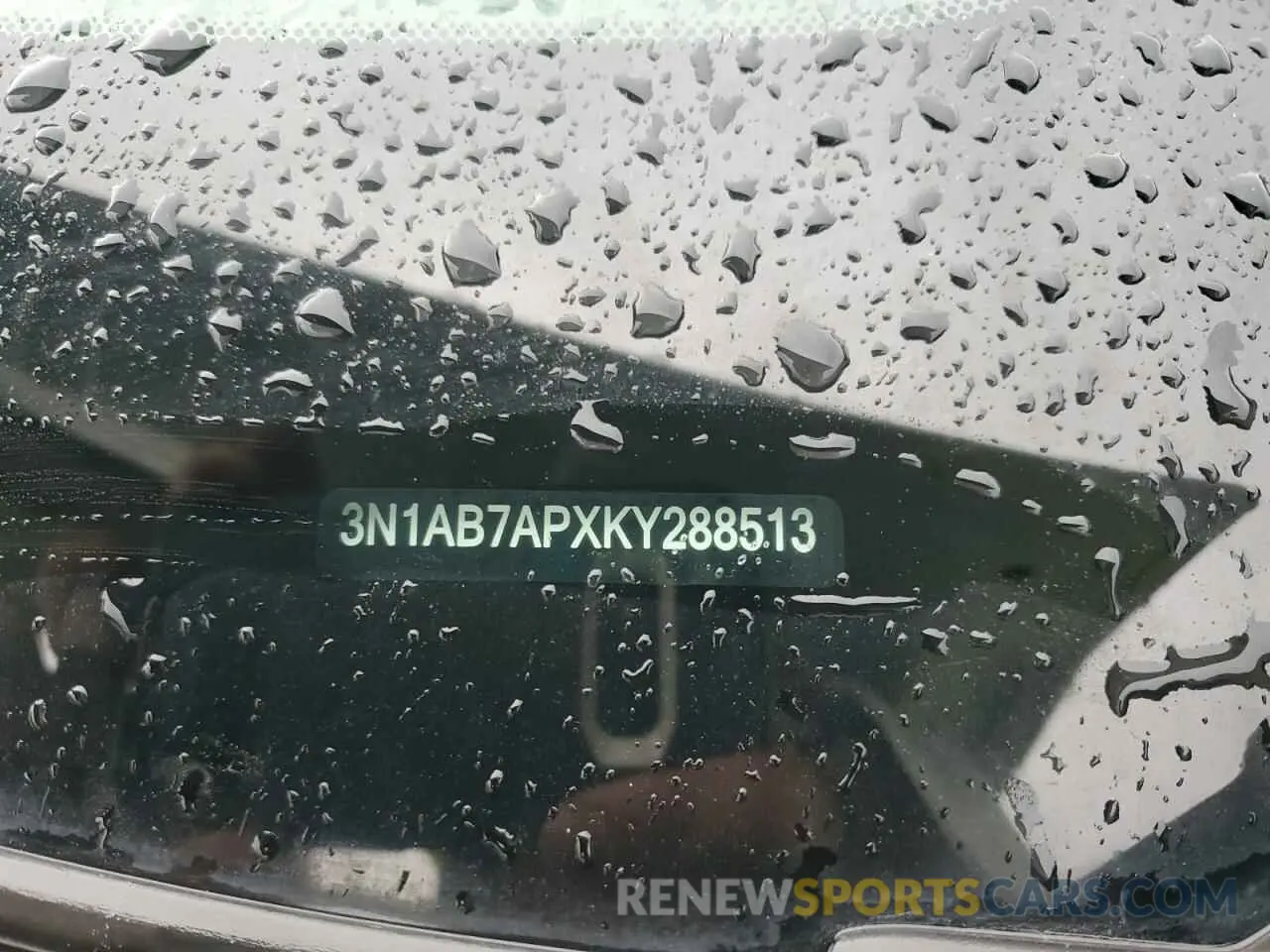 14 Photograph of a damaged car 3N1AB7APXKY288513 NISSAN SENTRA 2019