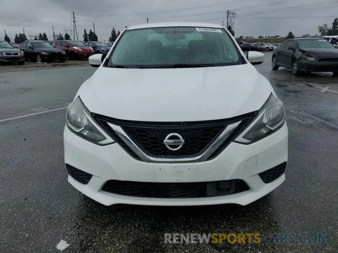 5 Photograph of a damaged car 3N1AB7APXKY288513 NISSAN SENTRA 2019