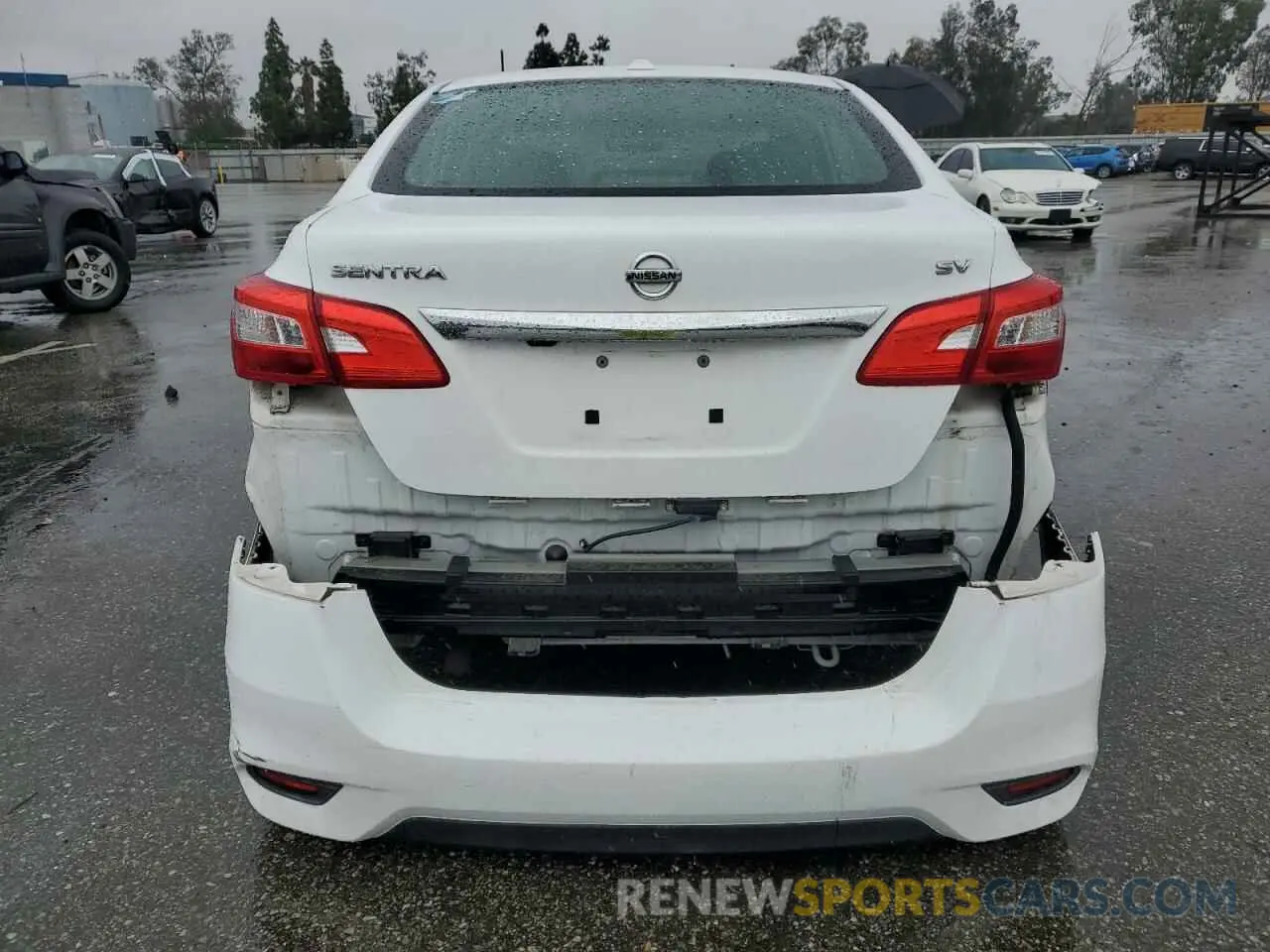 6 Photograph of a damaged car 3N1AB7APXKY288513 NISSAN SENTRA 2019