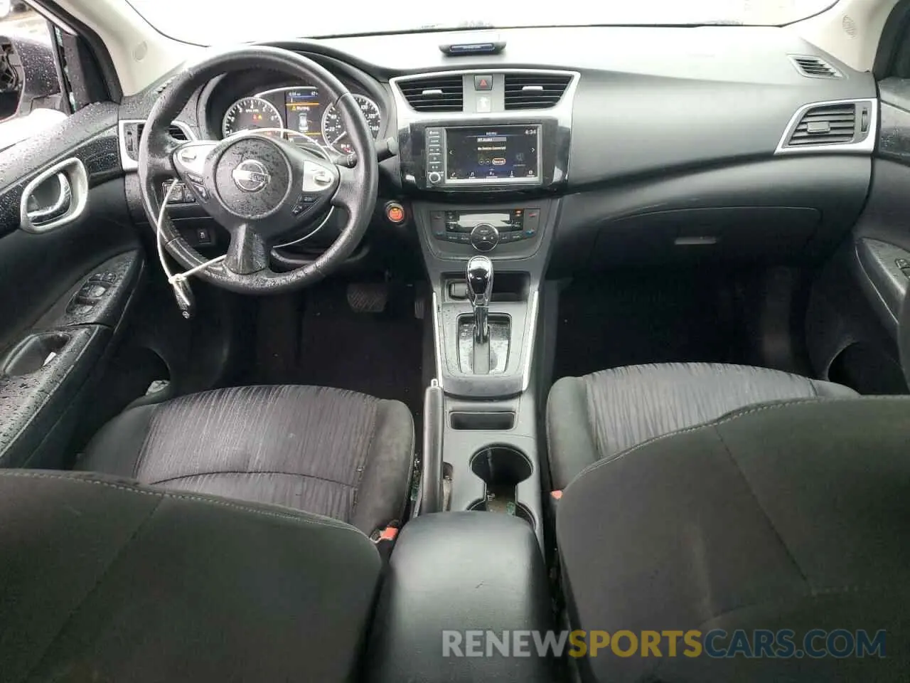 8 Photograph of a damaged car 3N1AB7APXKY288513 NISSAN SENTRA 2019