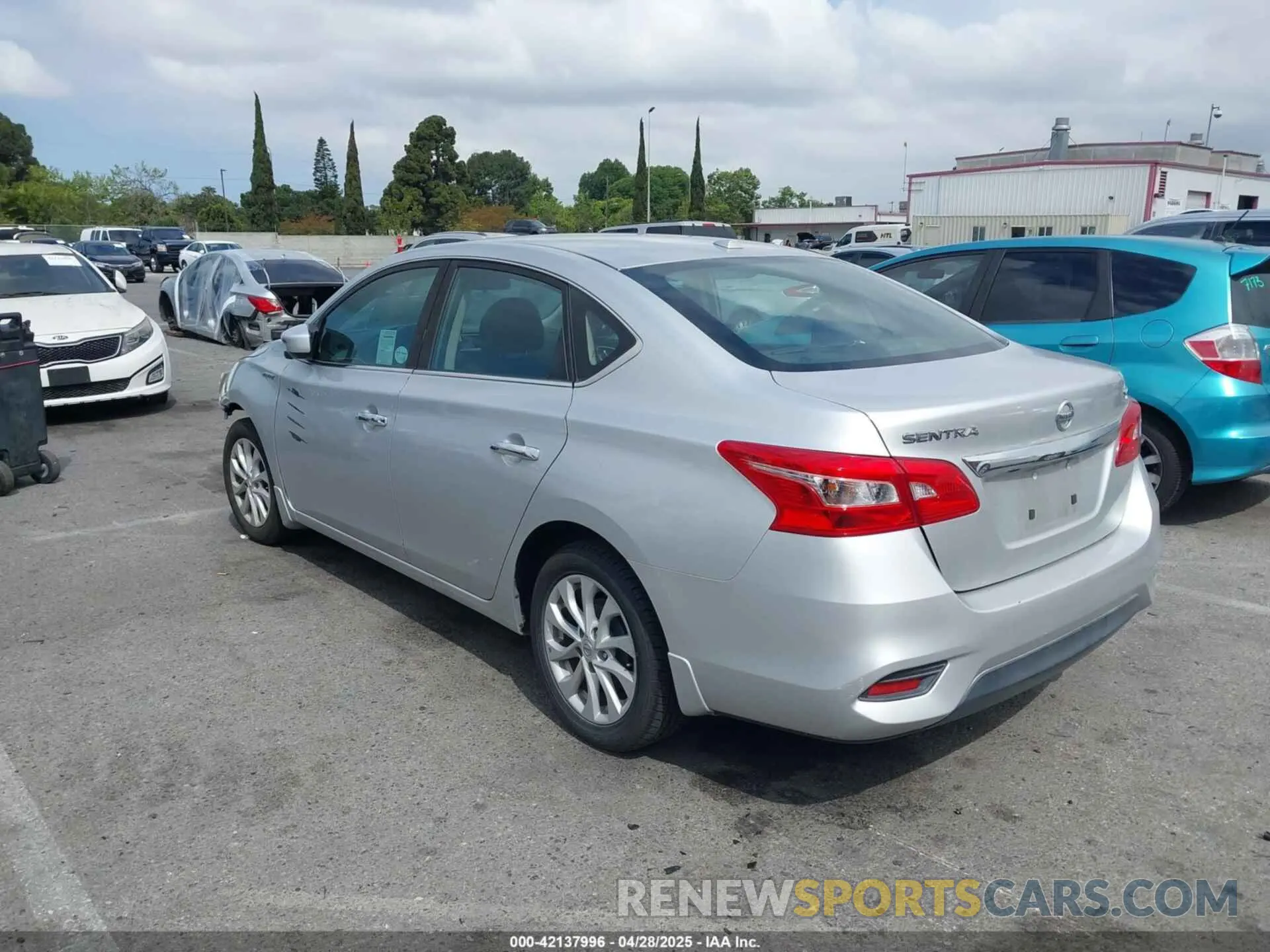 3 Photograph of a damaged car 3N1AB7APXKY288818 NISSAN SENTRA 2019