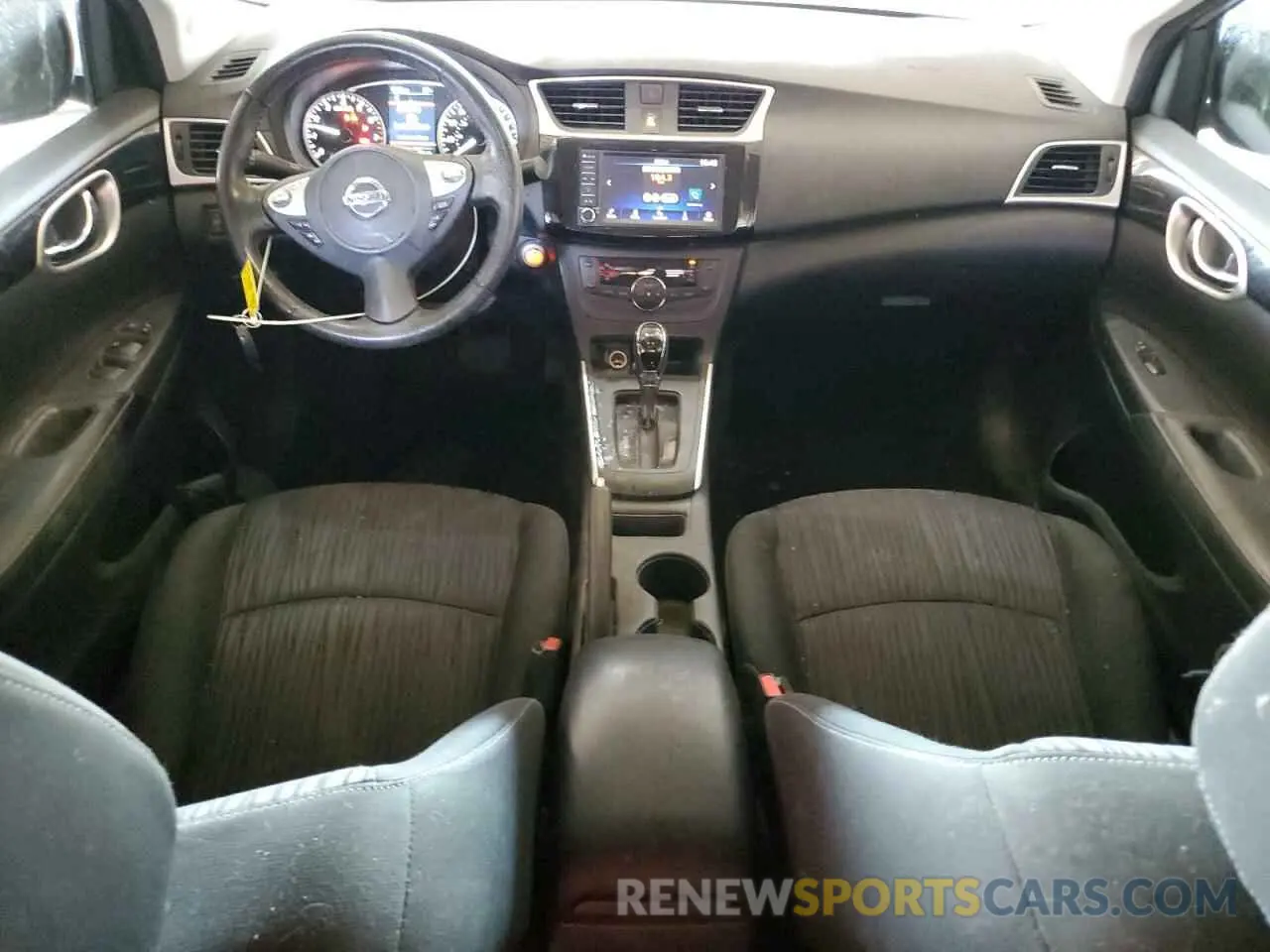 8 Photograph of a damaged car 3N1AB7APXKY293386 NISSAN SENTRA 2019