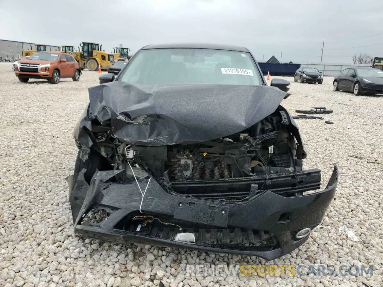 5 Photograph of a damaged car 3N1AB7APXKY294571 NISSAN SENTRA 2019