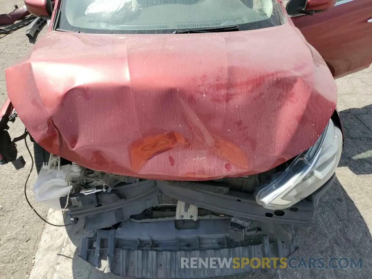 11 Photograph of a damaged car 3N1AB7APXKY297793 NISSAN SENTRA 2019