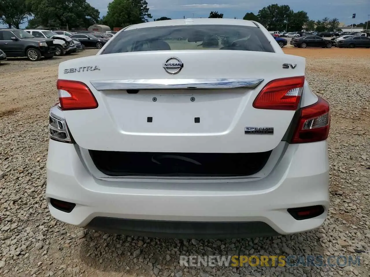 6 Photograph of a damaged car 3N1AB7APXKY303057 NISSAN SENTRA 2019