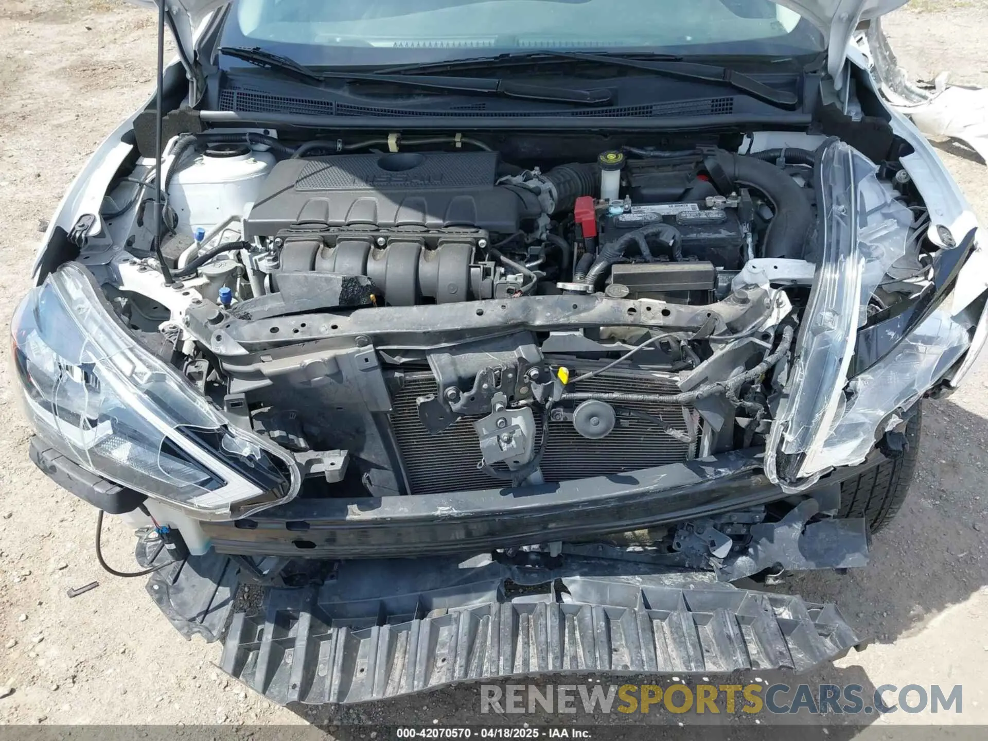 10 Photograph of a damaged car 3N1AB7APXKY308713 NISSAN SENTRA 2019