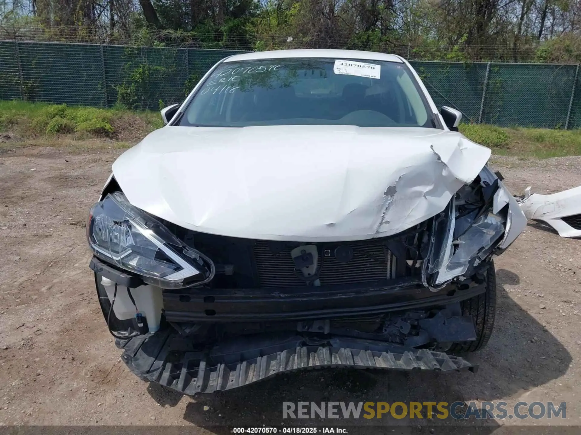 6 Photograph of a damaged car 3N1AB7APXKY308713 NISSAN SENTRA 2019