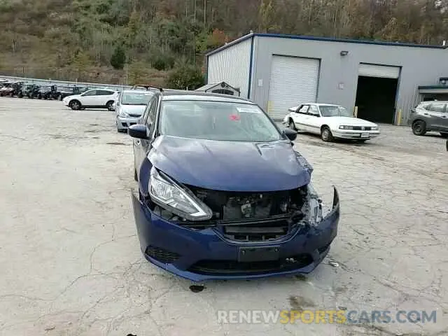 10 Photograph of a damaged car 3N1AB7APXKY309389 NISSAN SENTRA 2019