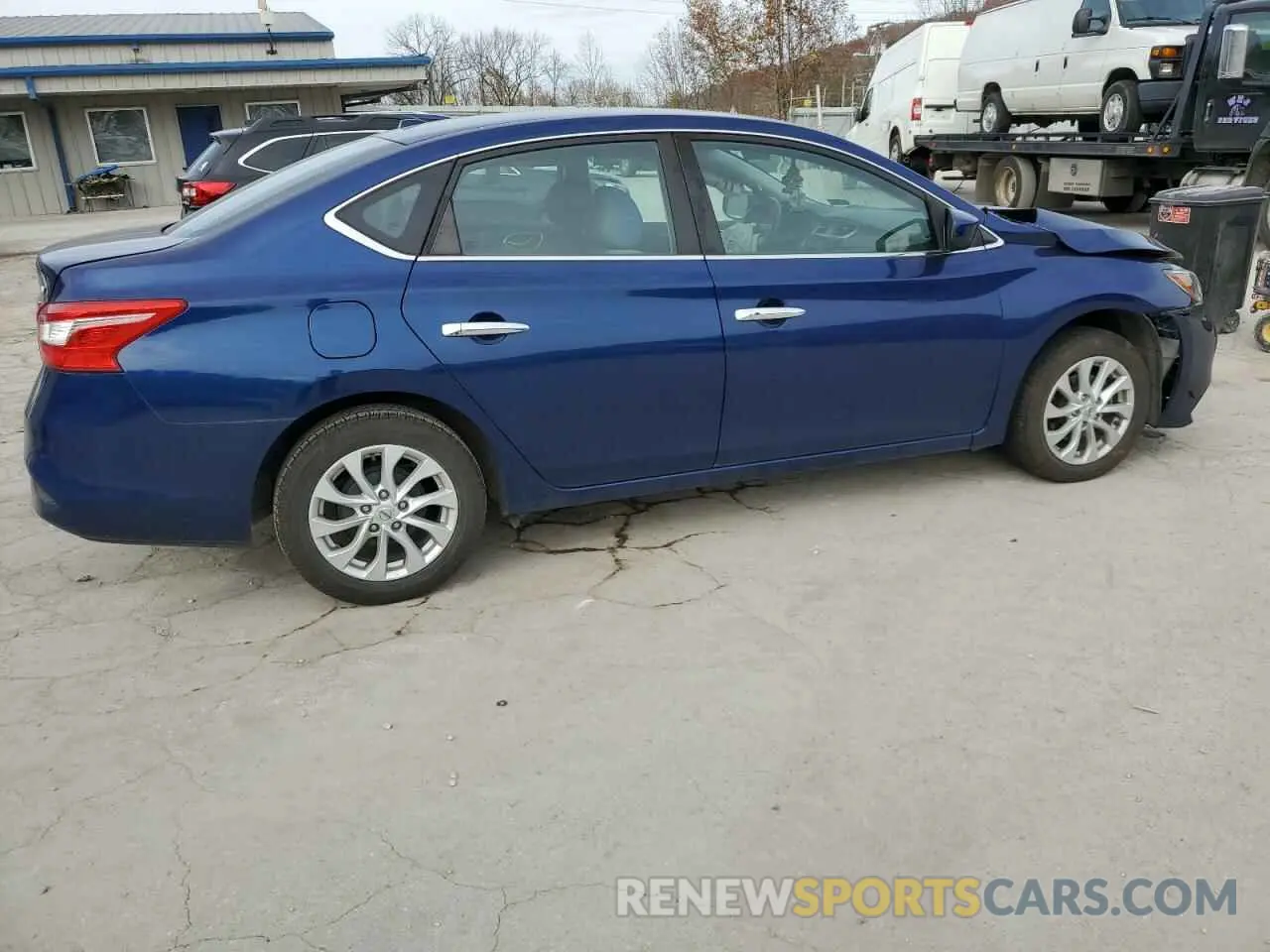 3 Photograph of a damaged car 3N1AB7APXKY309389 NISSAN SENTRA 2019