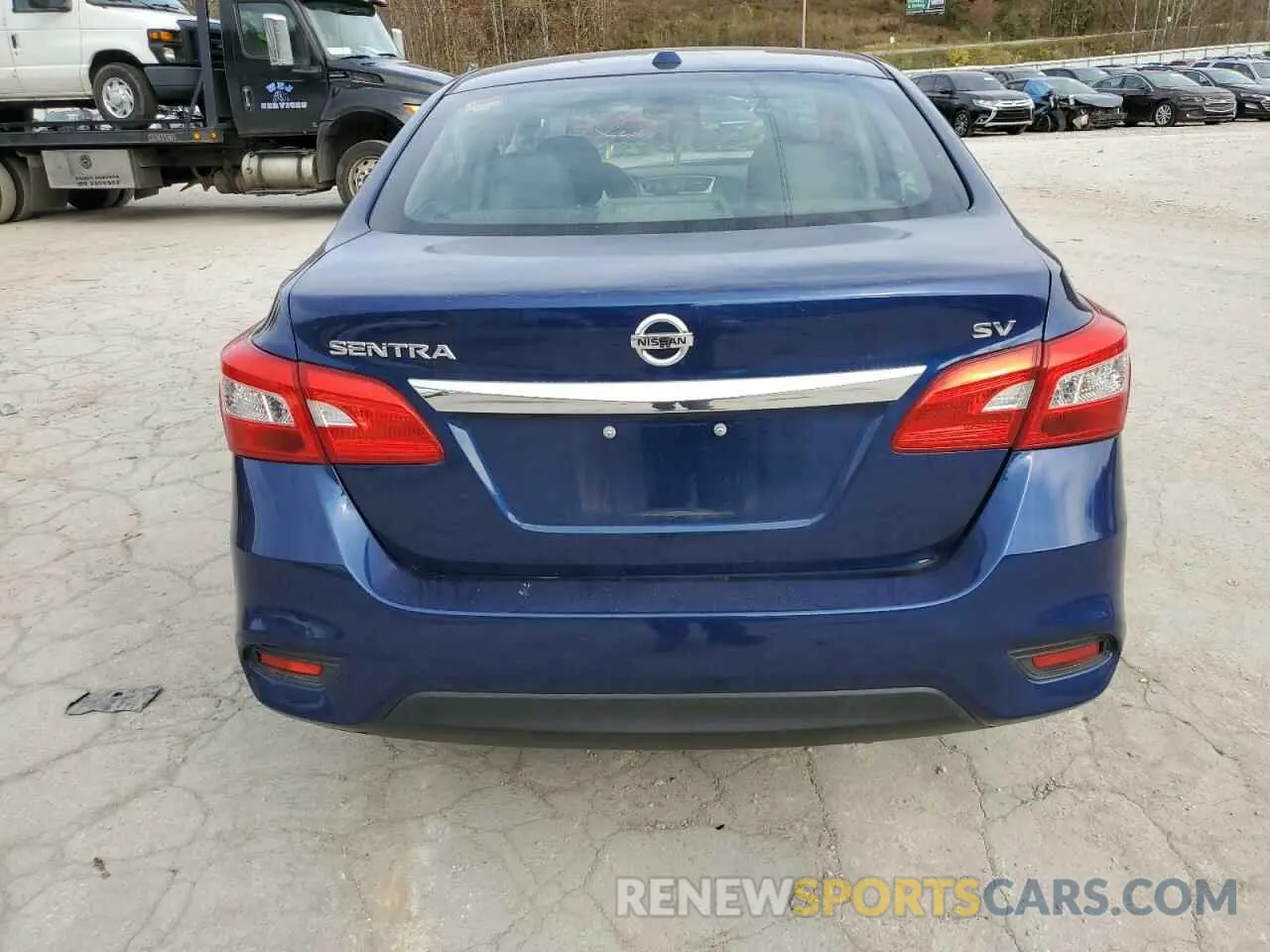 6 Photograph of a damaged car 3N1AB7APXKY309389 NISSAN SENTRA 2019