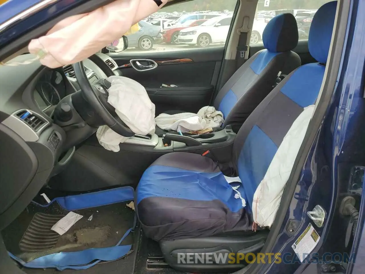7 Photograph of a damaged car 3N1AB7APXKY309389 NISSAN SENTRA 2019