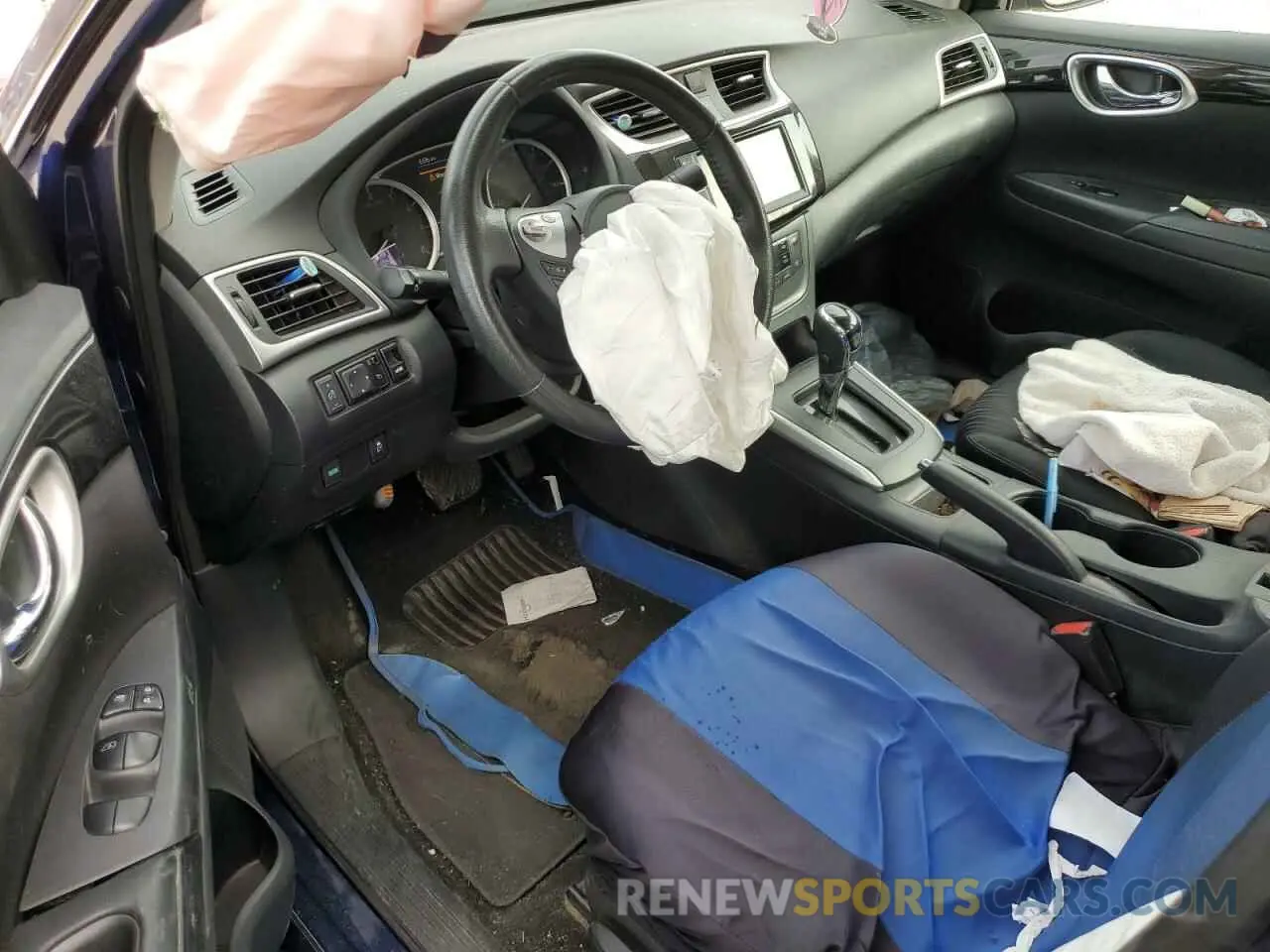 8 Photograph of a damaged car 3N1AB7APXKY309389 NISSAN SENTRA 2019