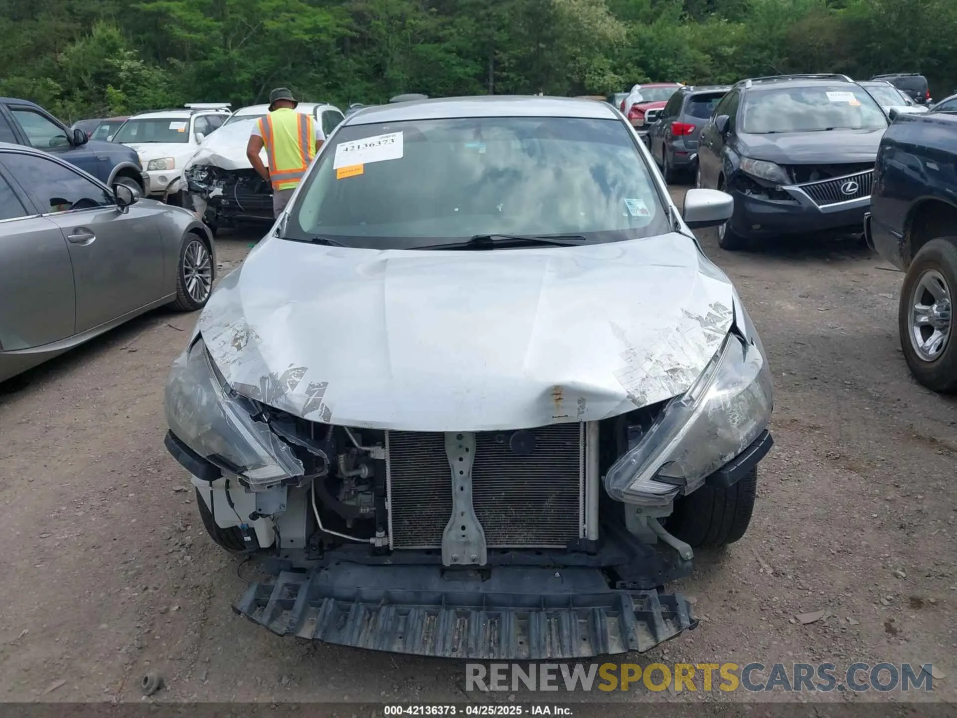 12 Photograph of a damaged car 3N1AB7APXKY309831 NISSAN SENTRA 2019