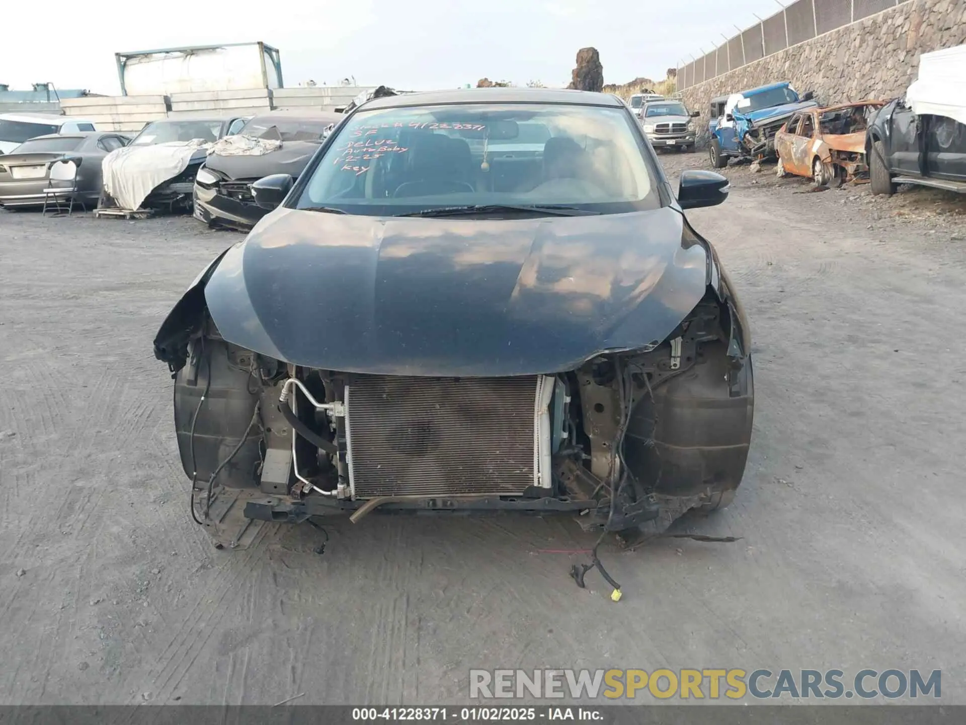 13 Photograph of a damaged car 3N1AB7APXKY318075 NISSAN SENTRA 2019