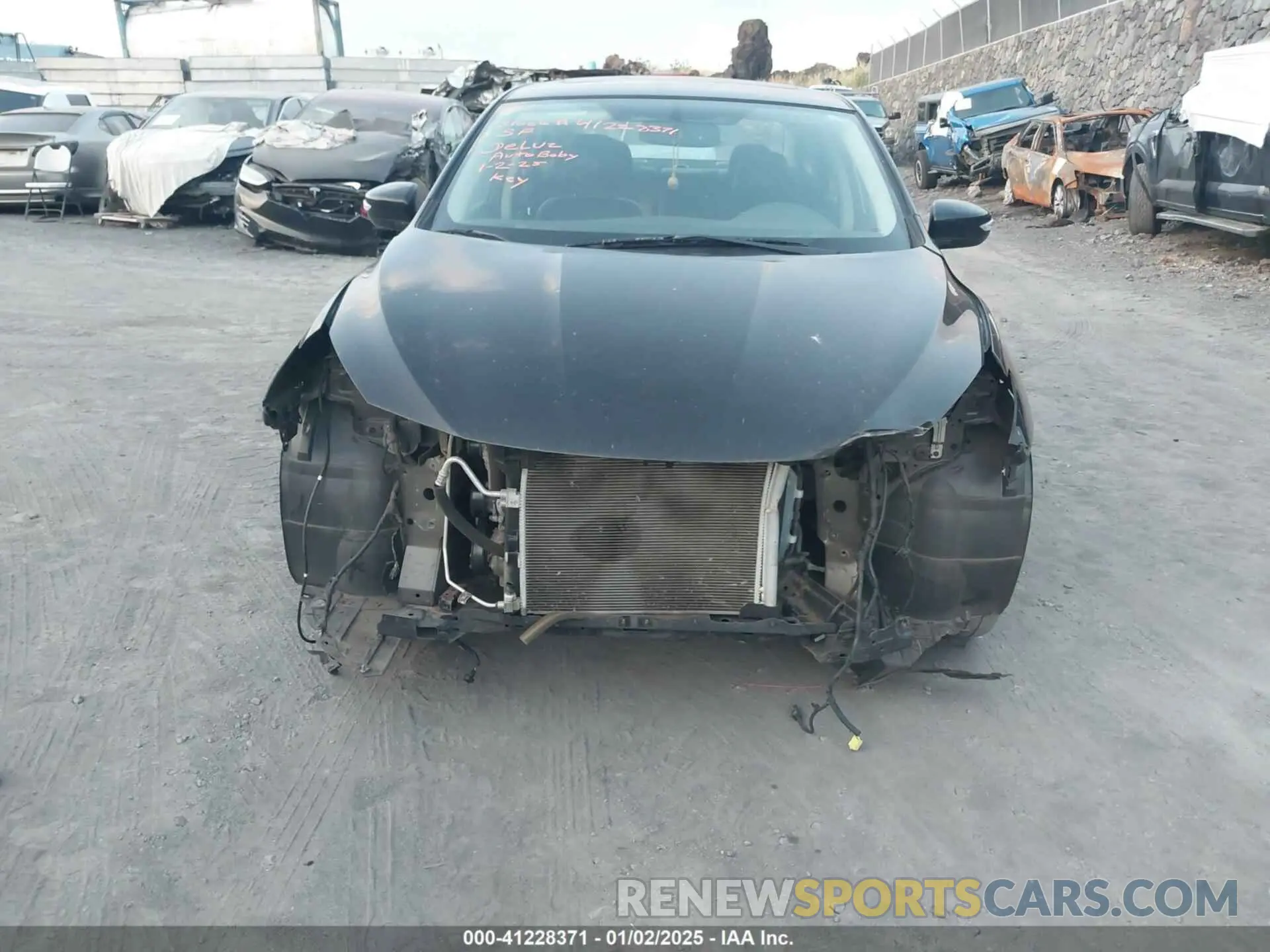 6 Photograph of a damaged car 3N1AB7APXKY318075 NISSAN SENTRA 2019