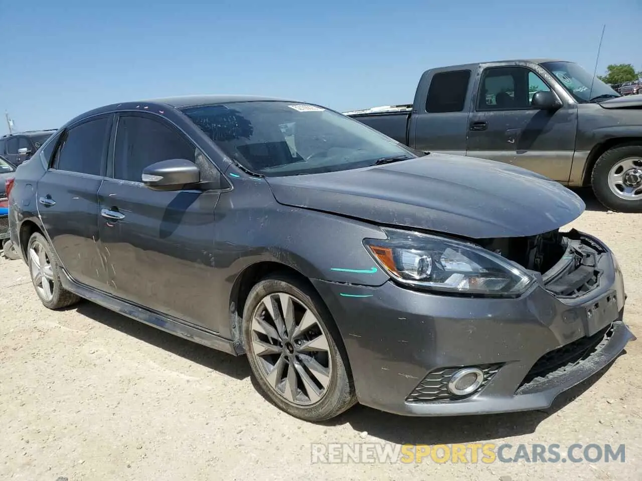 4 Photograph of a damaged car 3N1AB7APXKY318089 NISSAN SENTRA 2019