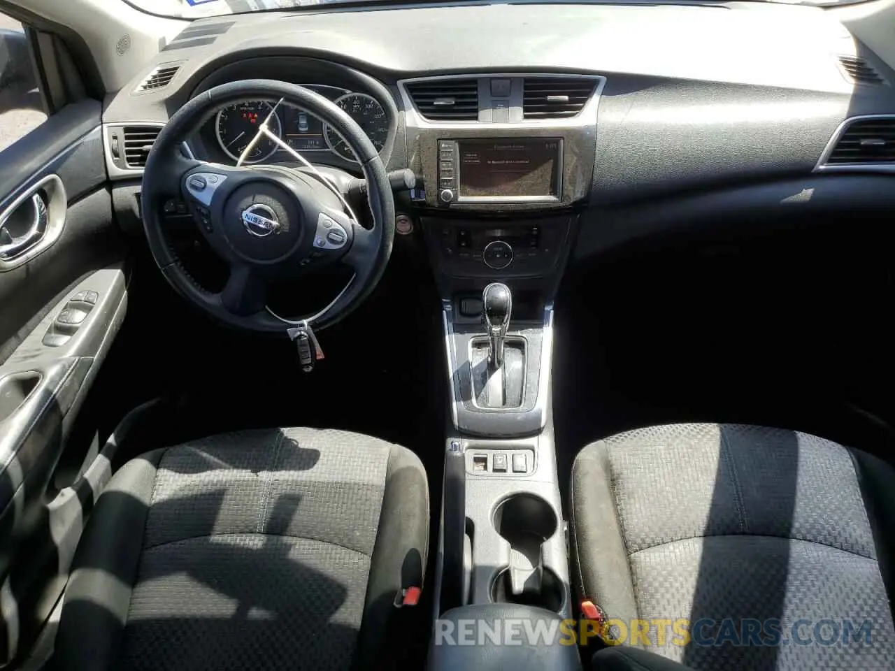 8 Photograph of a damaged car 3N1AB7APXKY318089 NISSAN SENTRA 2019
