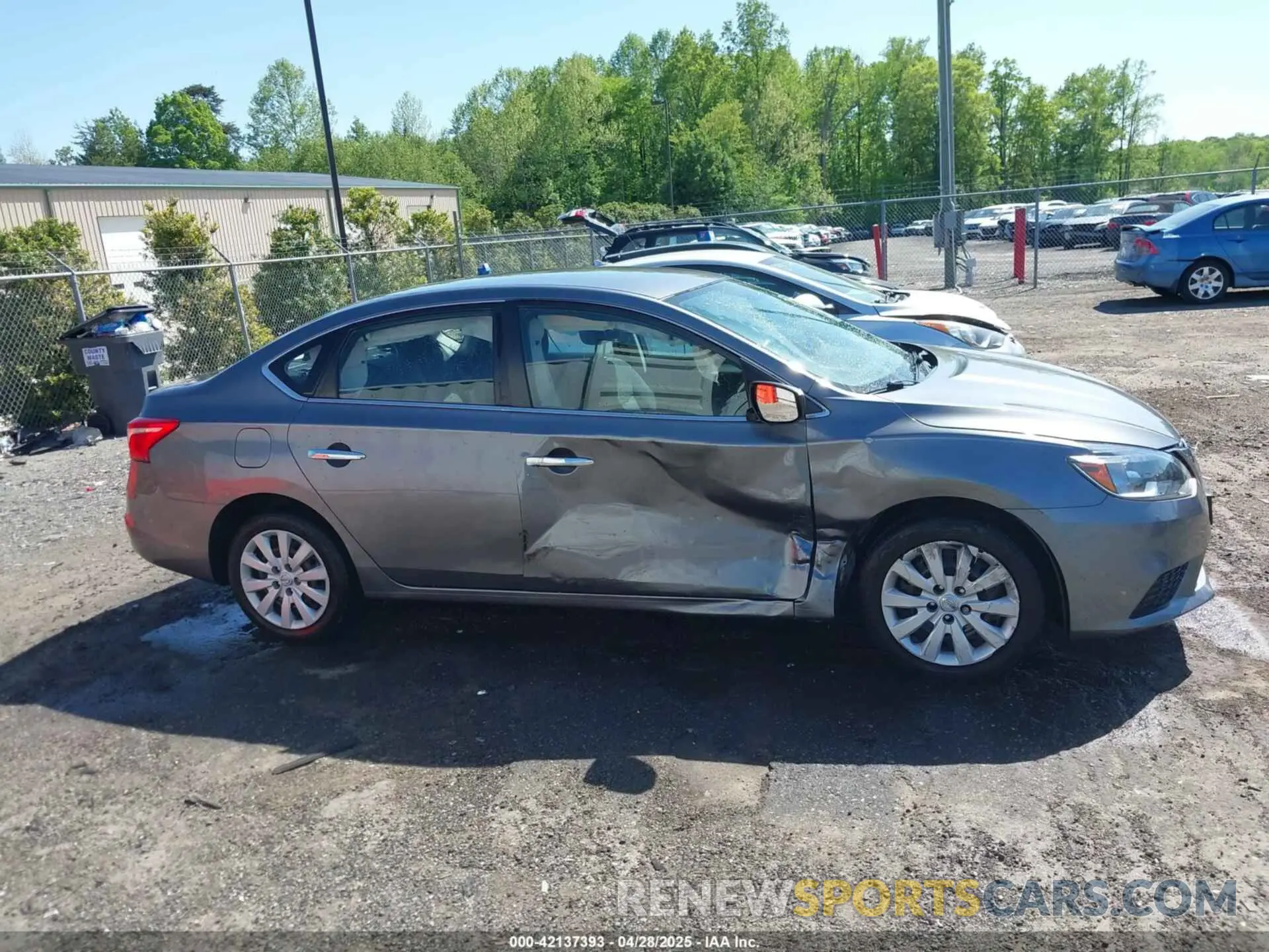 13 Photograph of a damaged car 3N1AB7APXKY320330 NISSAN SENTRA 2019