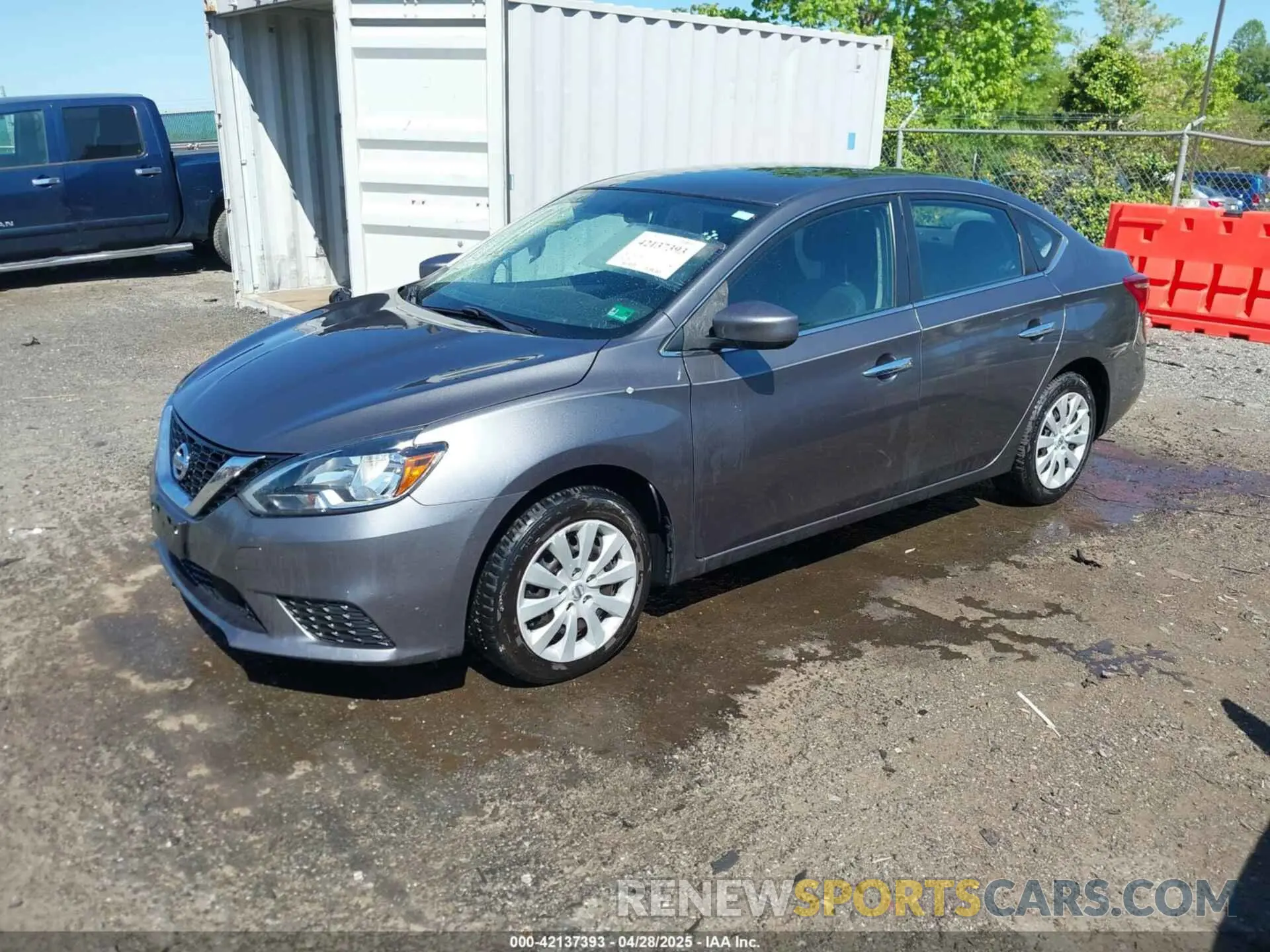 2 Photograph of a damaged car 3N1AB7APXKY320330 NISSAN SENTRA 2019