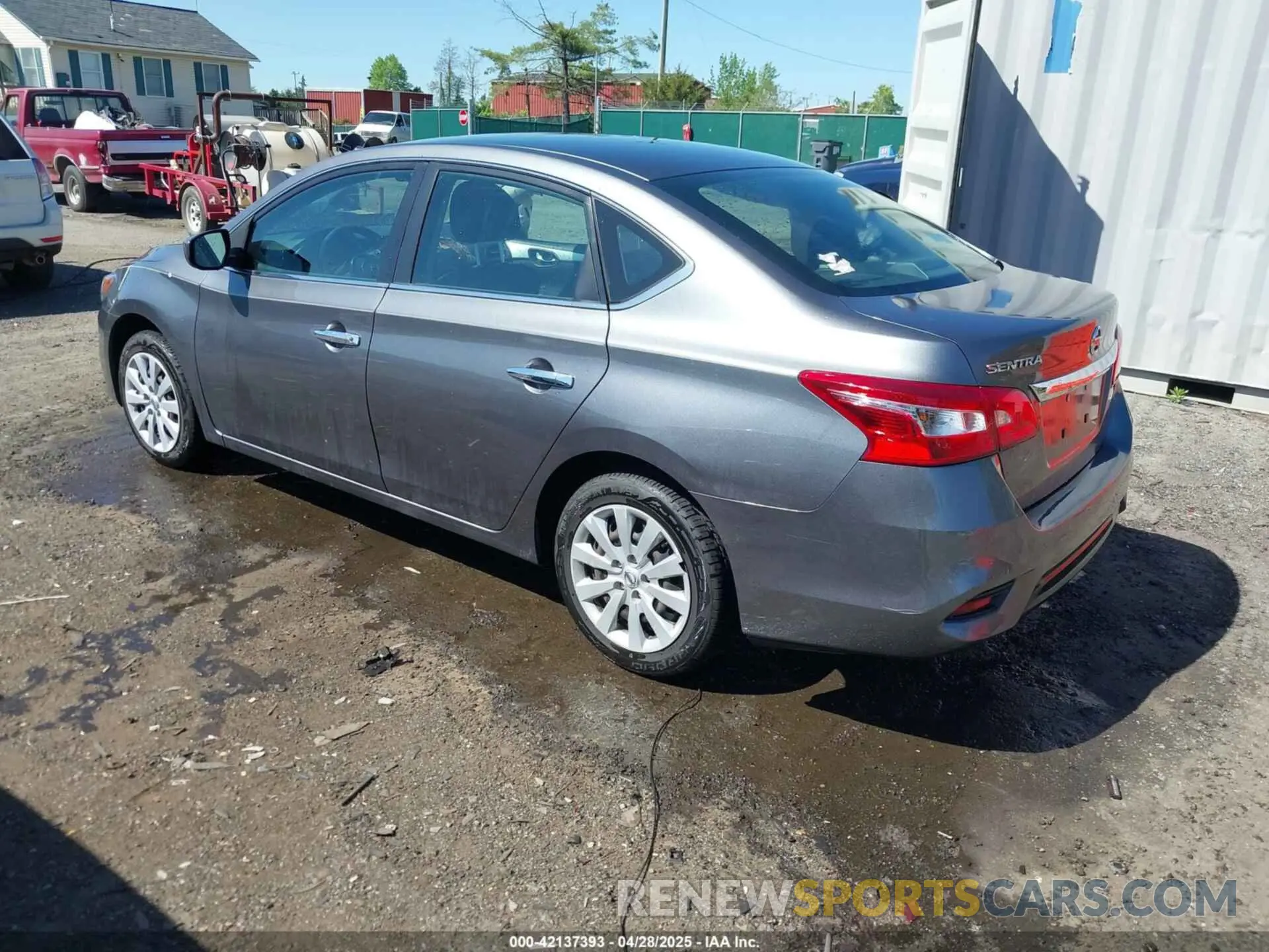 3 Photograph of a damaged car 3N1AB7APXKY320330 NISSAN SENTRA 2019