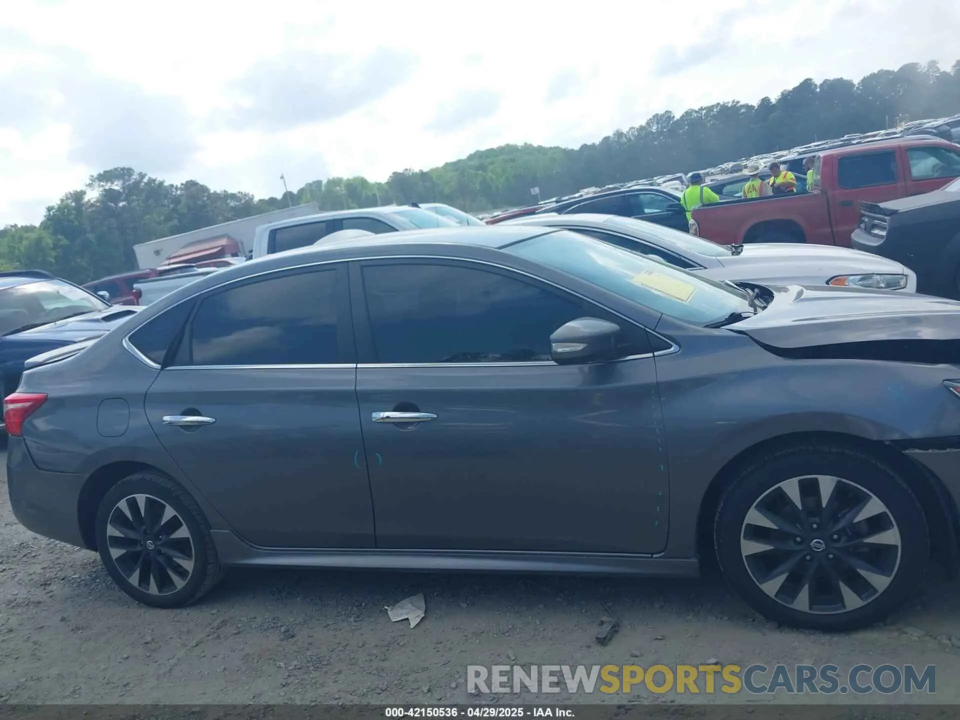 13 Photograph of a damaged car 3N1AB7APXKY322644 NISSAN SENTRA 2019