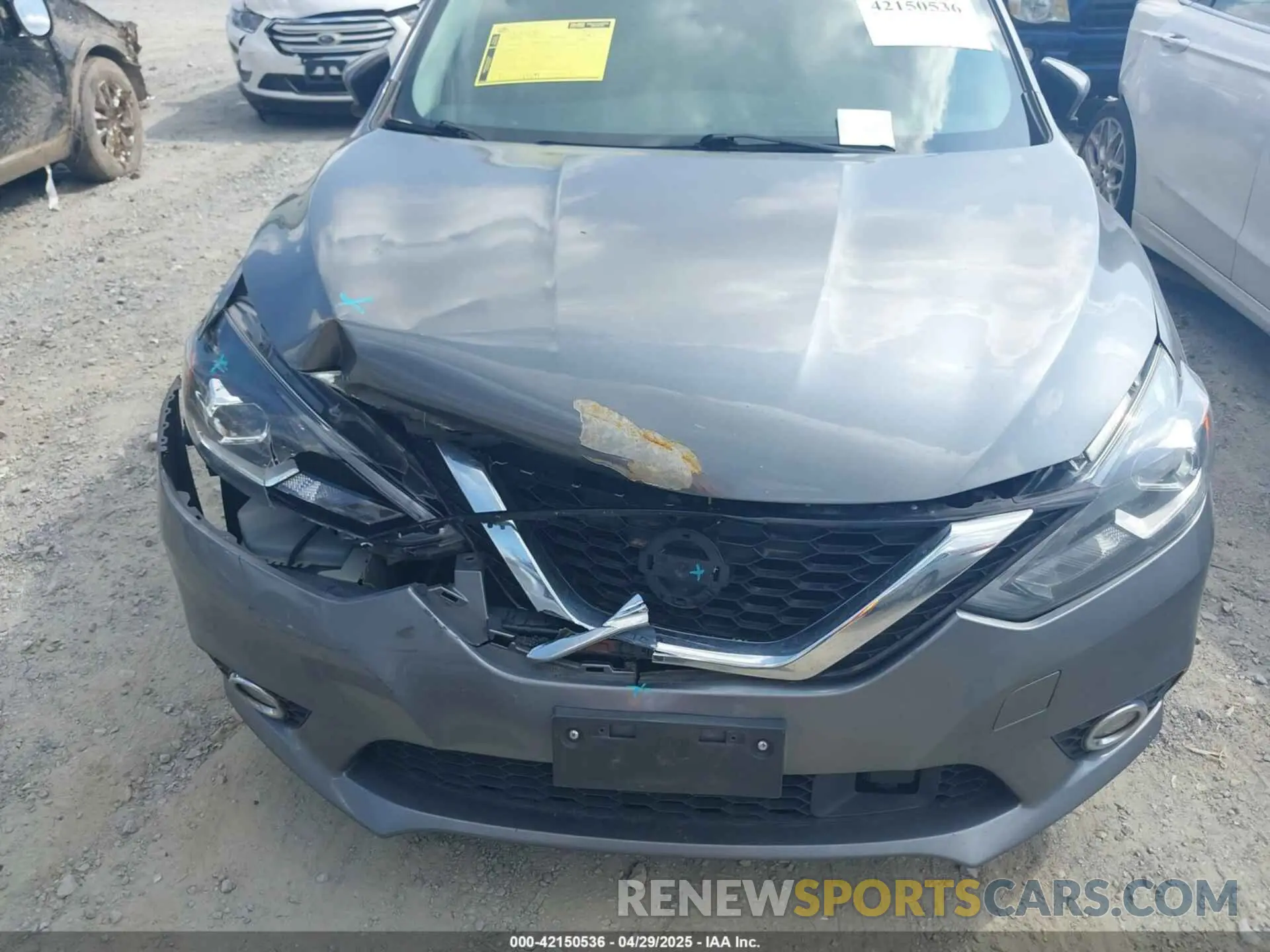 6 Photograph of a damaged car 3N1AB7APXKY322644 NISSAN SENTRA 2019