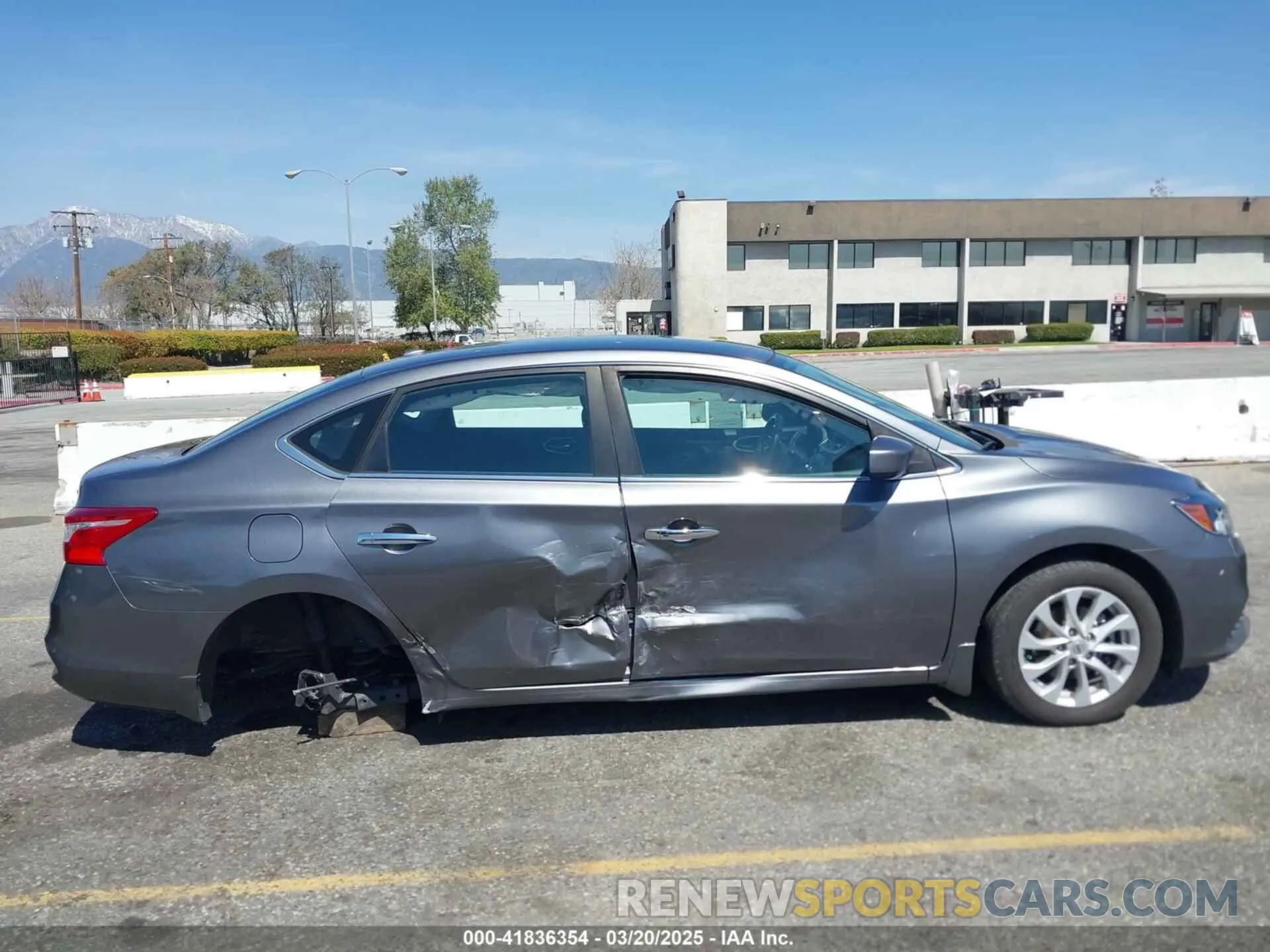 13 Photograph of a damaged car 3N1AB7APXKY324202 NISSAN SENTRA 2019