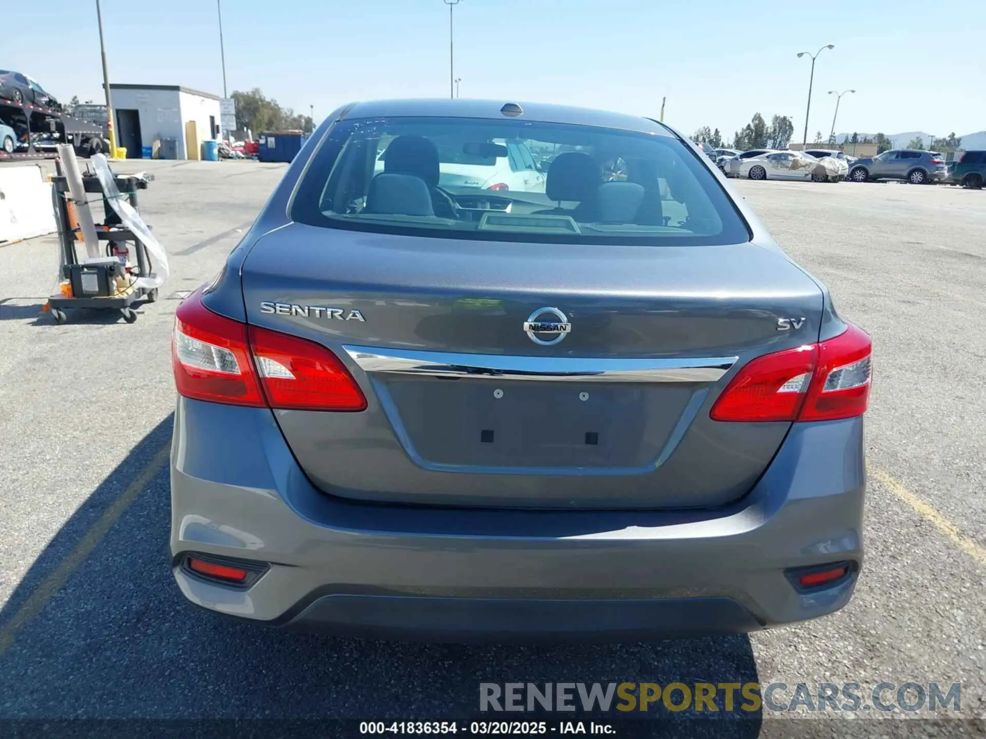 16 Photograph of a damaged car 3N1AB7APXKY324202 NISSAN SENTRA 2019