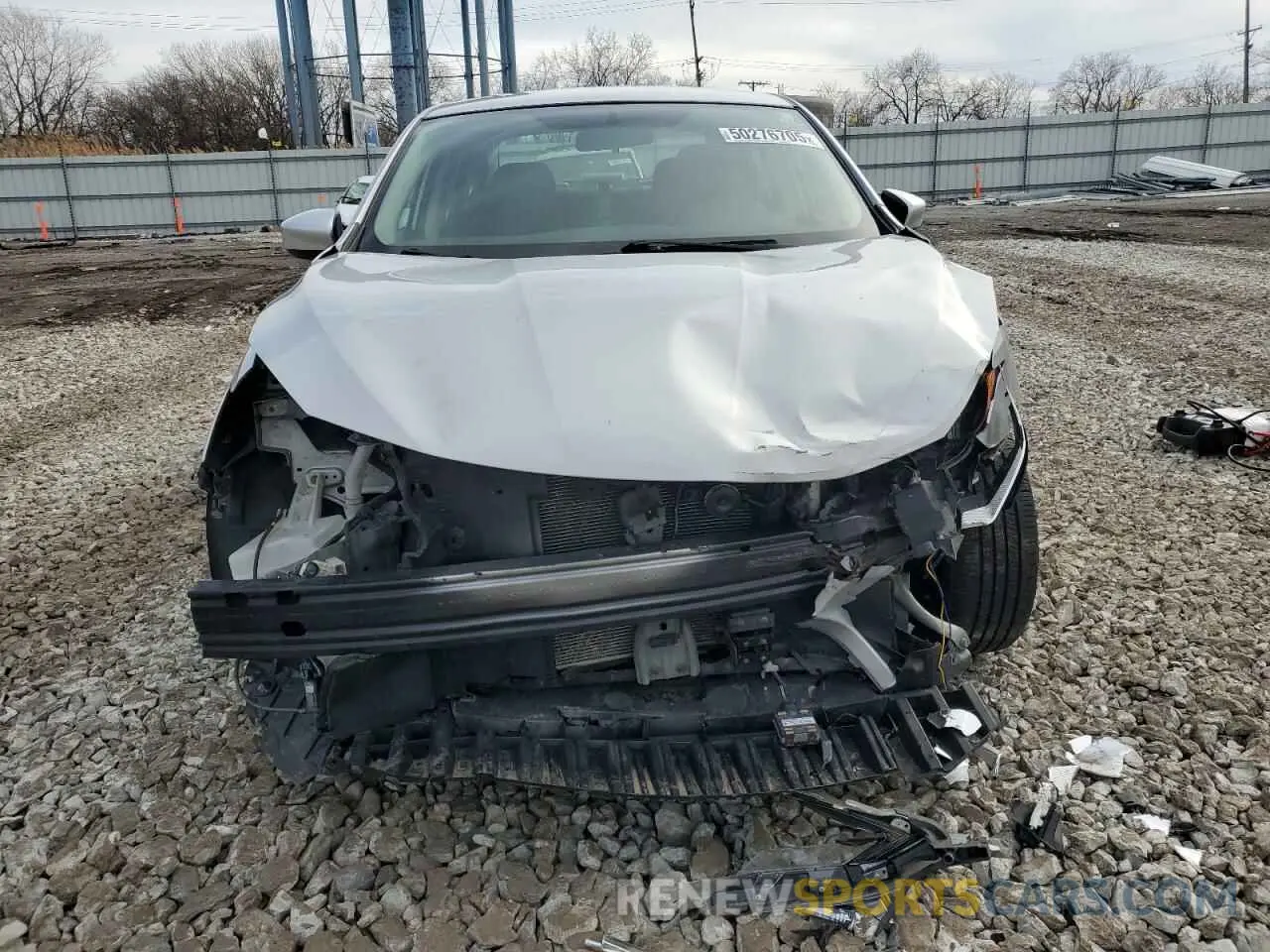 5 Photograph of a damaged car 3N1AB7APXKY325530 NISSAN SENTRA 2019