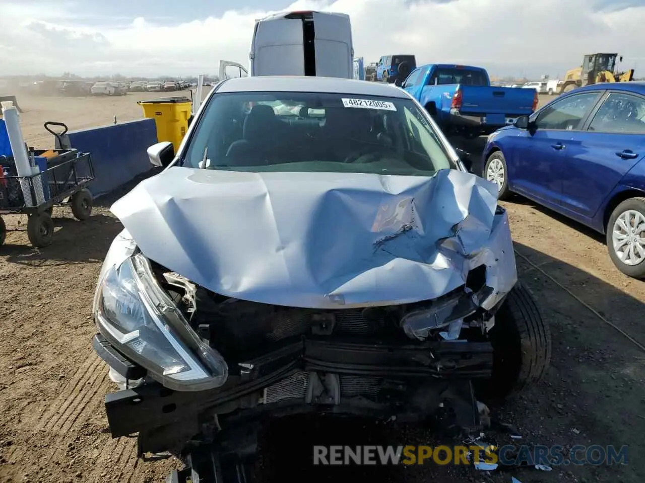 5 Photograph of a damaged car 3N1AB7APXKY329691 NISSAN SENTRA 2019
