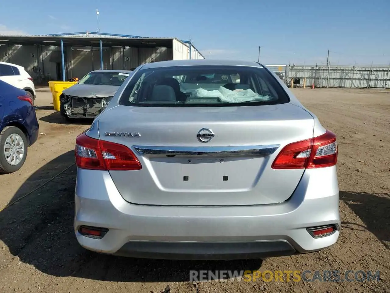 6 Photograph of a damaged car 3N1AB7APXKY329691 NISSAN SENTRA 2019